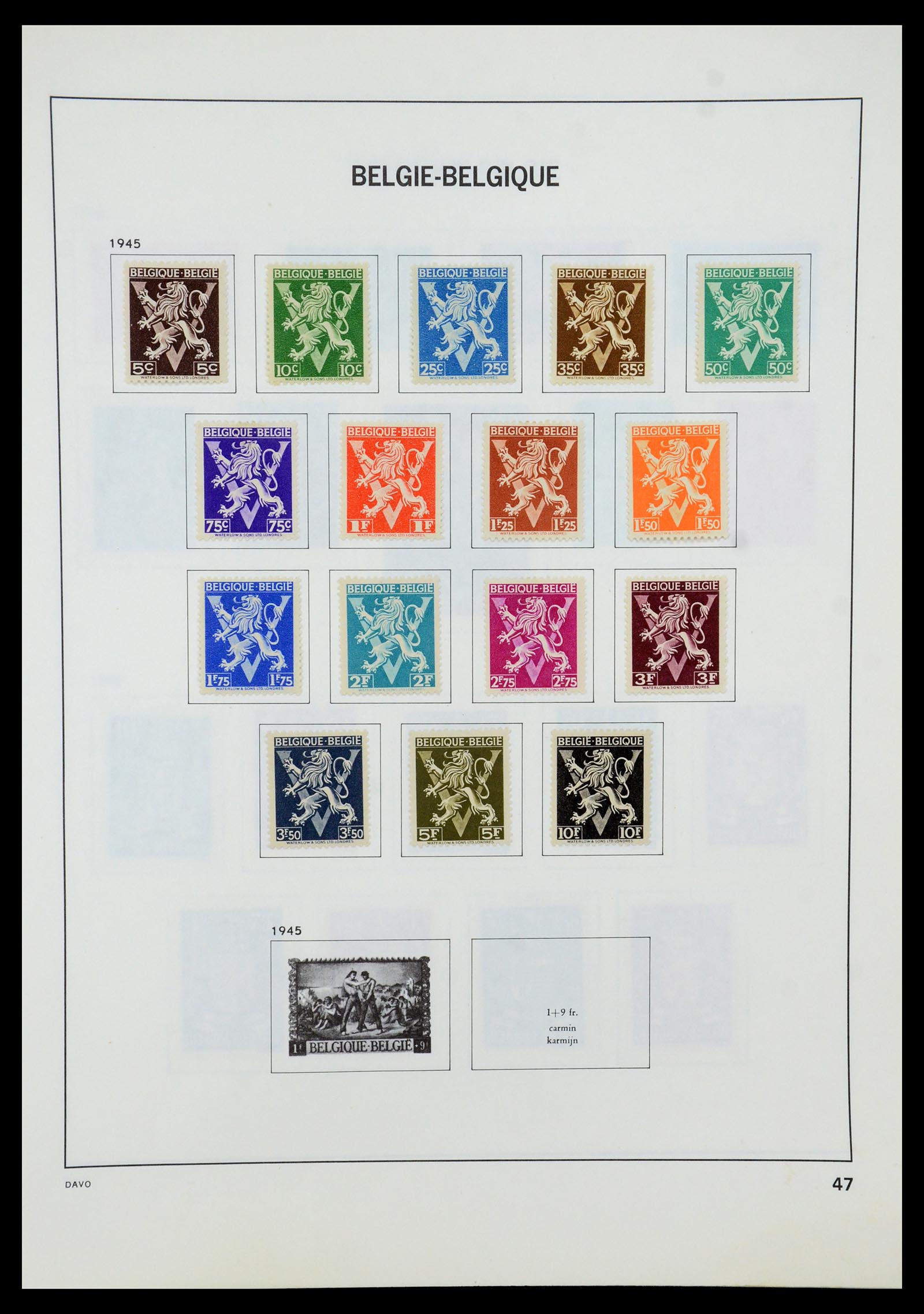 35536 064 - Stamp Collection 35536 Belgium 1849-1970.