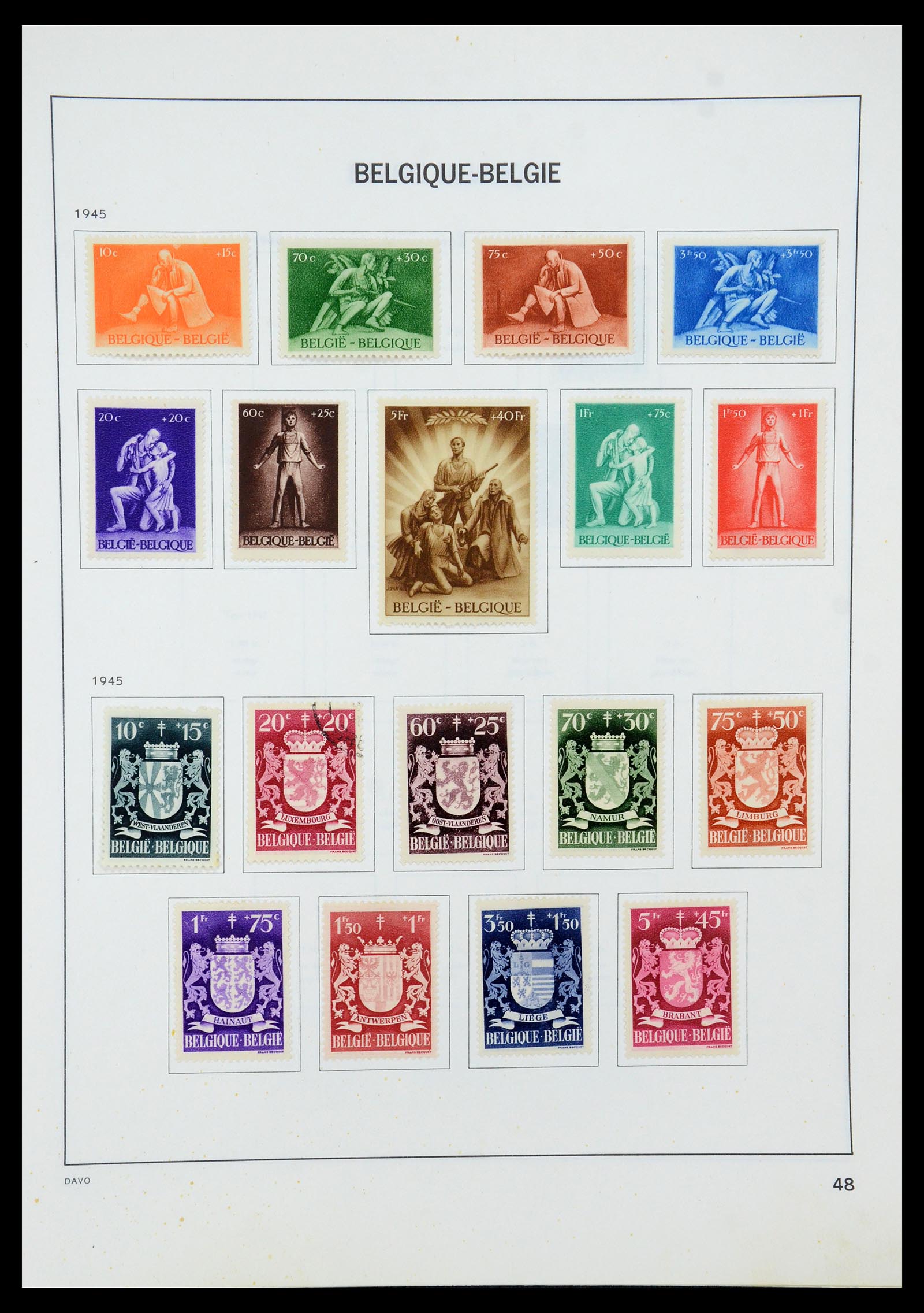 35536 065 - Stamp Collection 35536 Belgium 1849-1970.