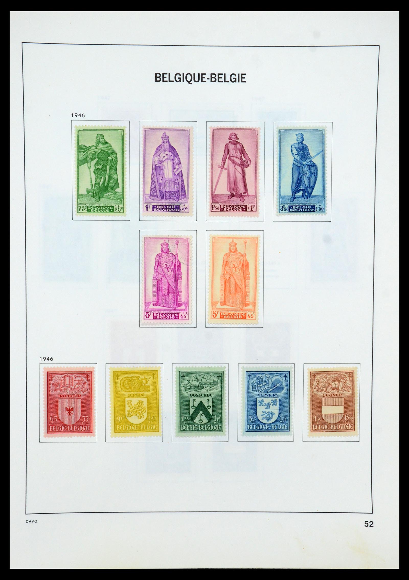35536 069 - Stamp Collection 35536 Belgium 1849-1970.