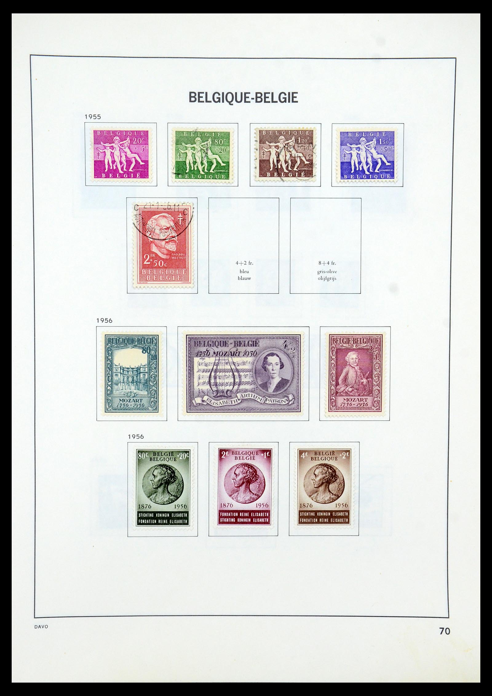 35536 088 - Stamp Collection 35536 Belgium 1849-1970.