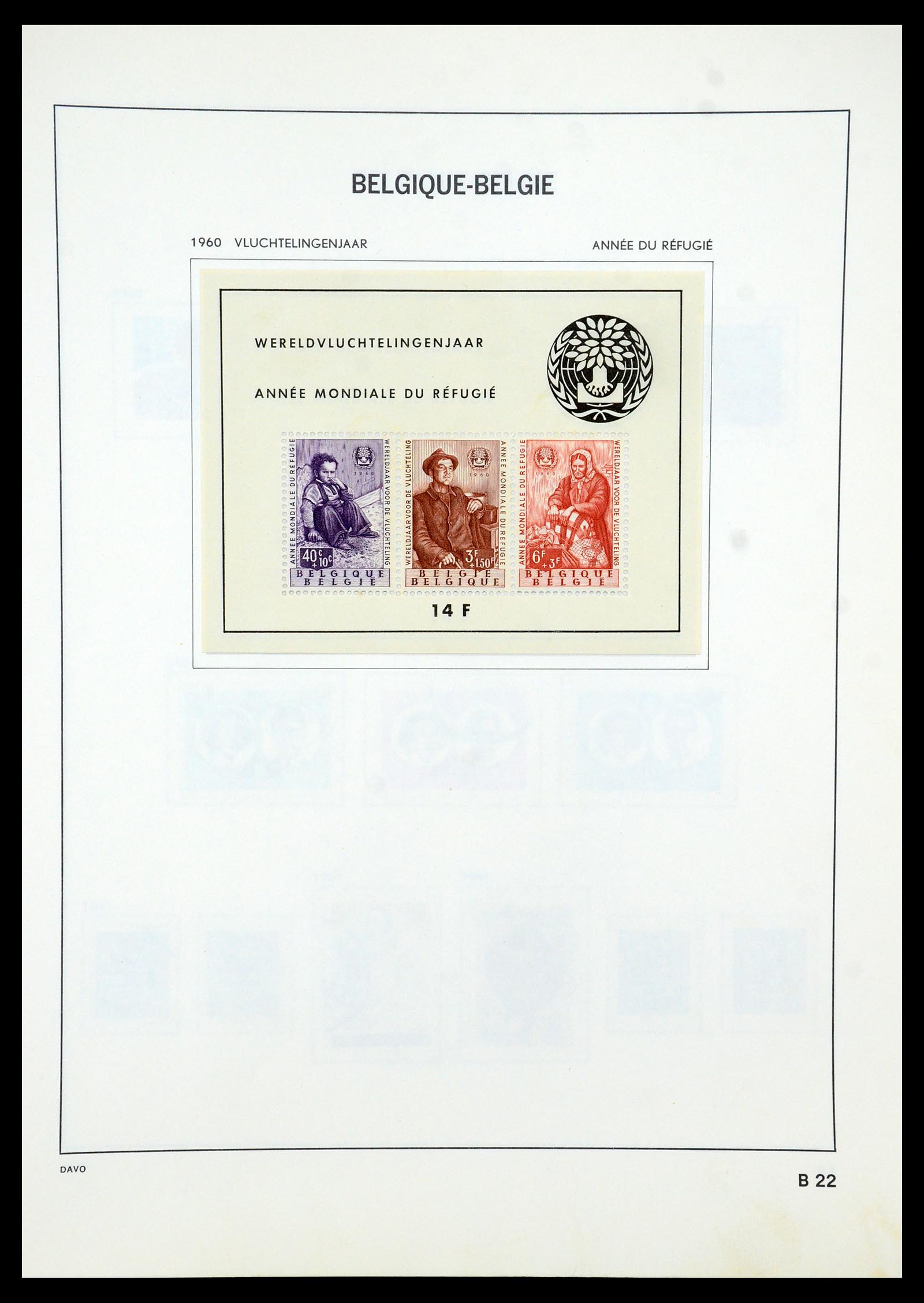 35536 103 - Stamp Collection 35536 Belgium 1849-1970.