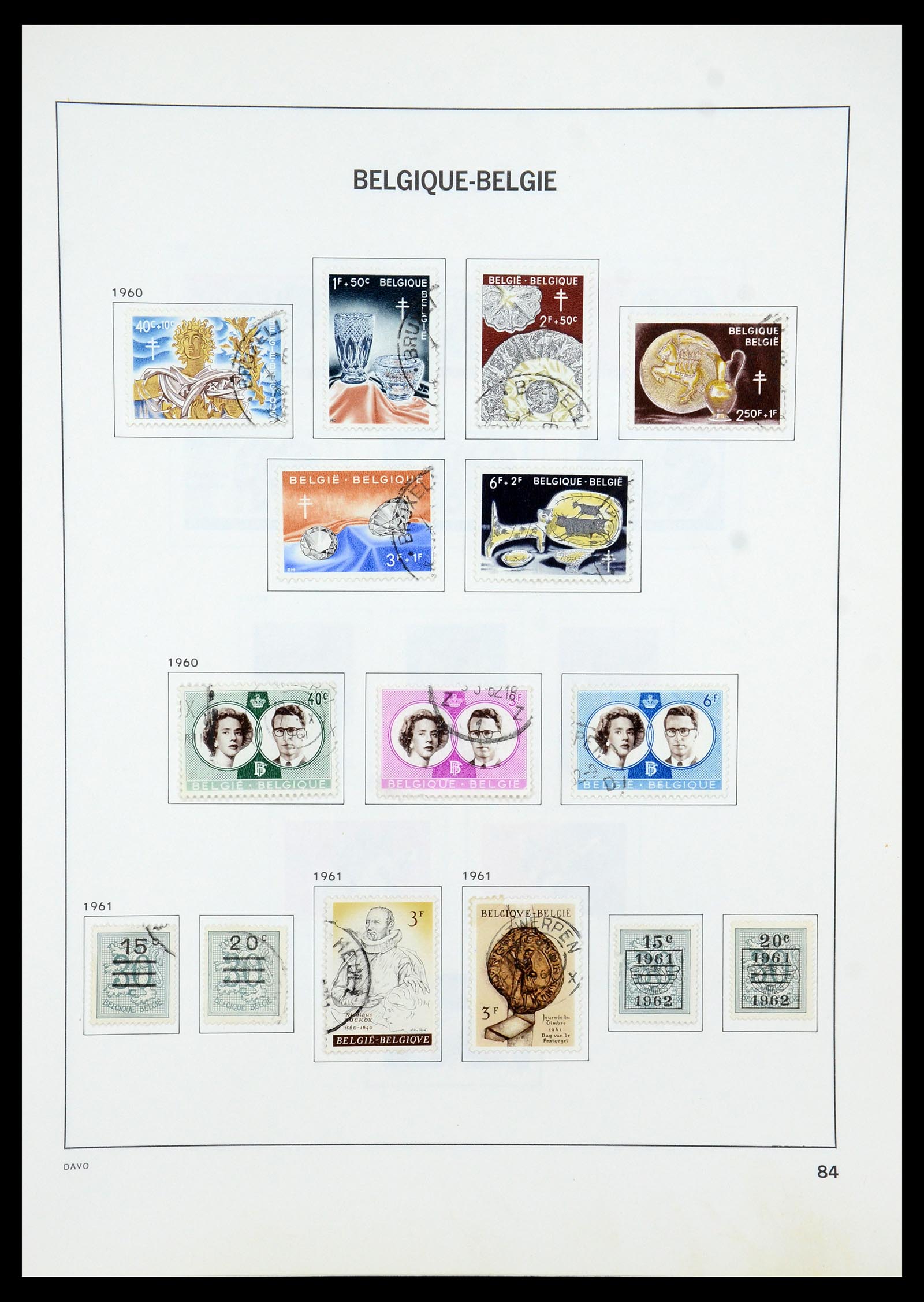 35536 104 - Stamp Collection 35536 Belgium 1849-1970.