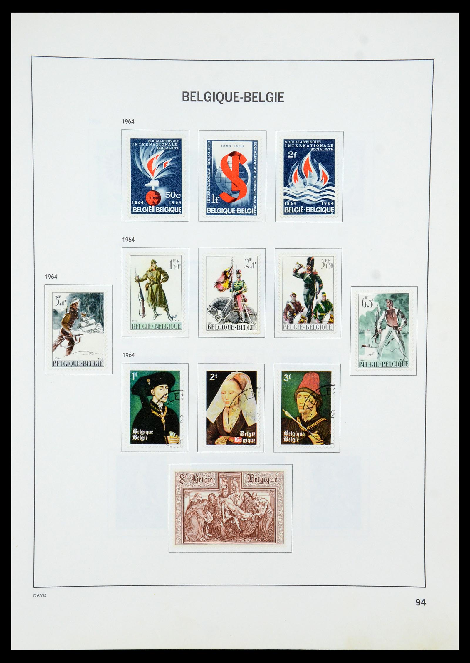 35536 116 - Stamp Collection 35536 Belgium 1849-1970.