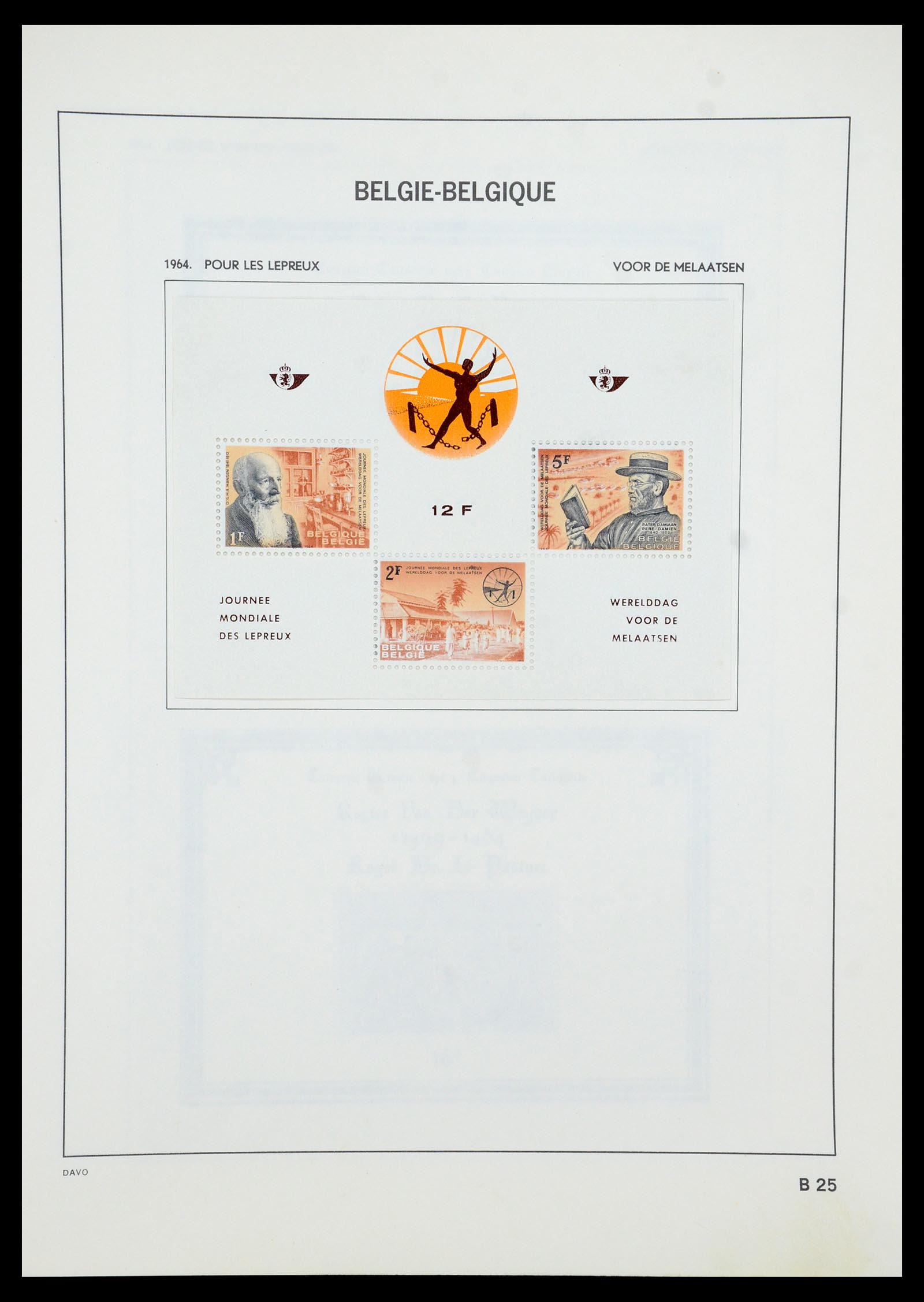 35536 118 - Stamp Collection 35536 Belgium 1849-1970.