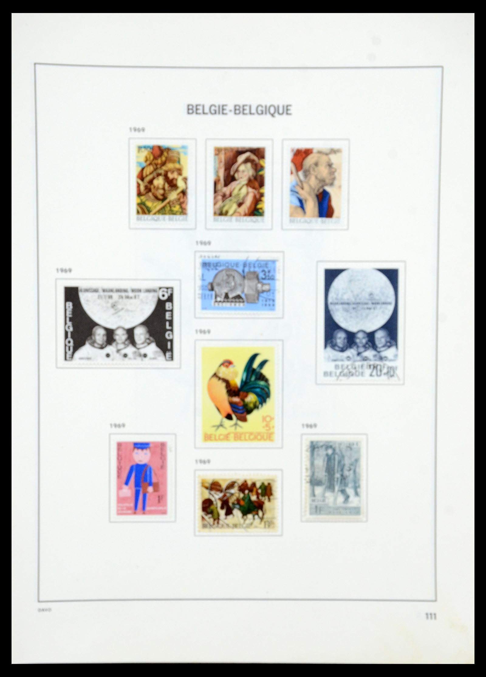 35536 138 - Stamp Collection 35536 Belgium 1849-1970.
