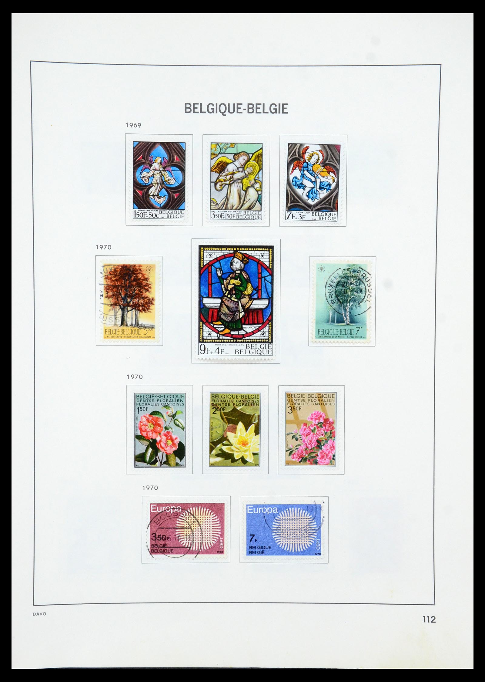 35536 141 - Stamp Collection 35536 Belgium 1849-1970.