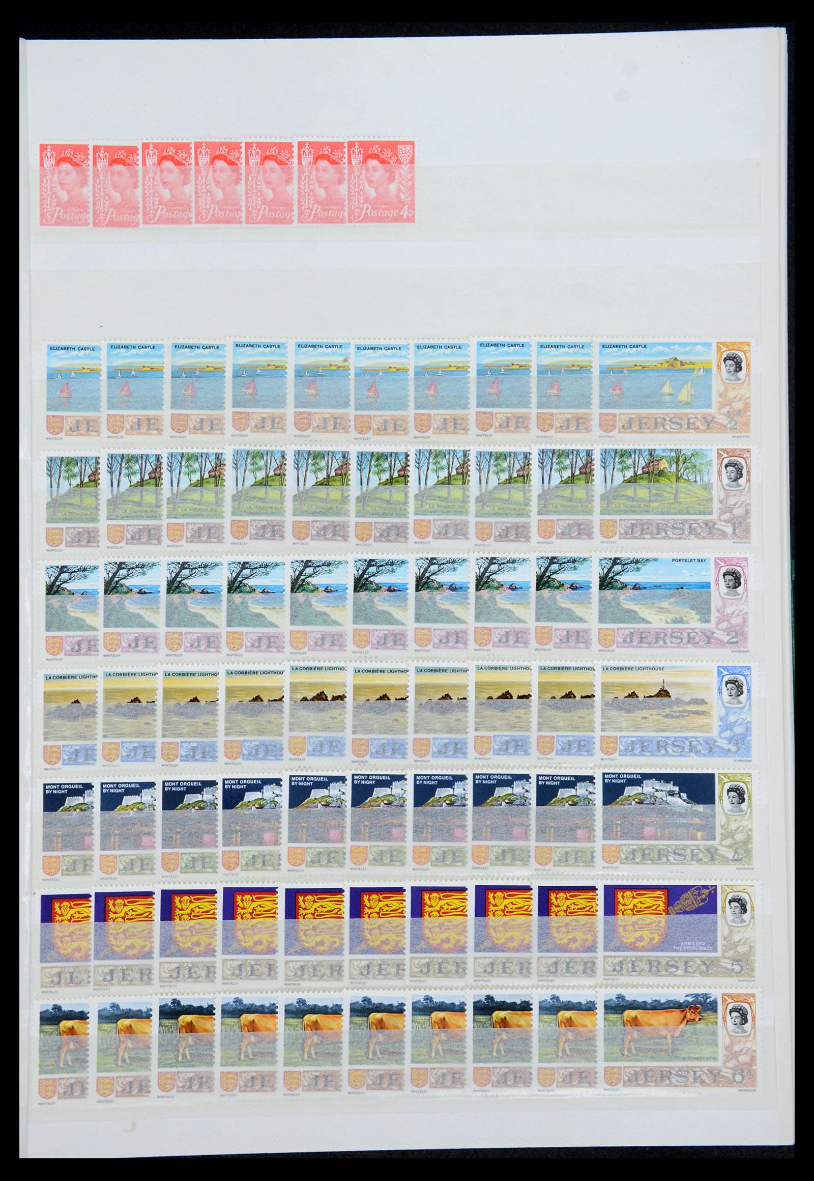 35537 003 - Stamp Collection 35537 Jersey 1941-2016!
