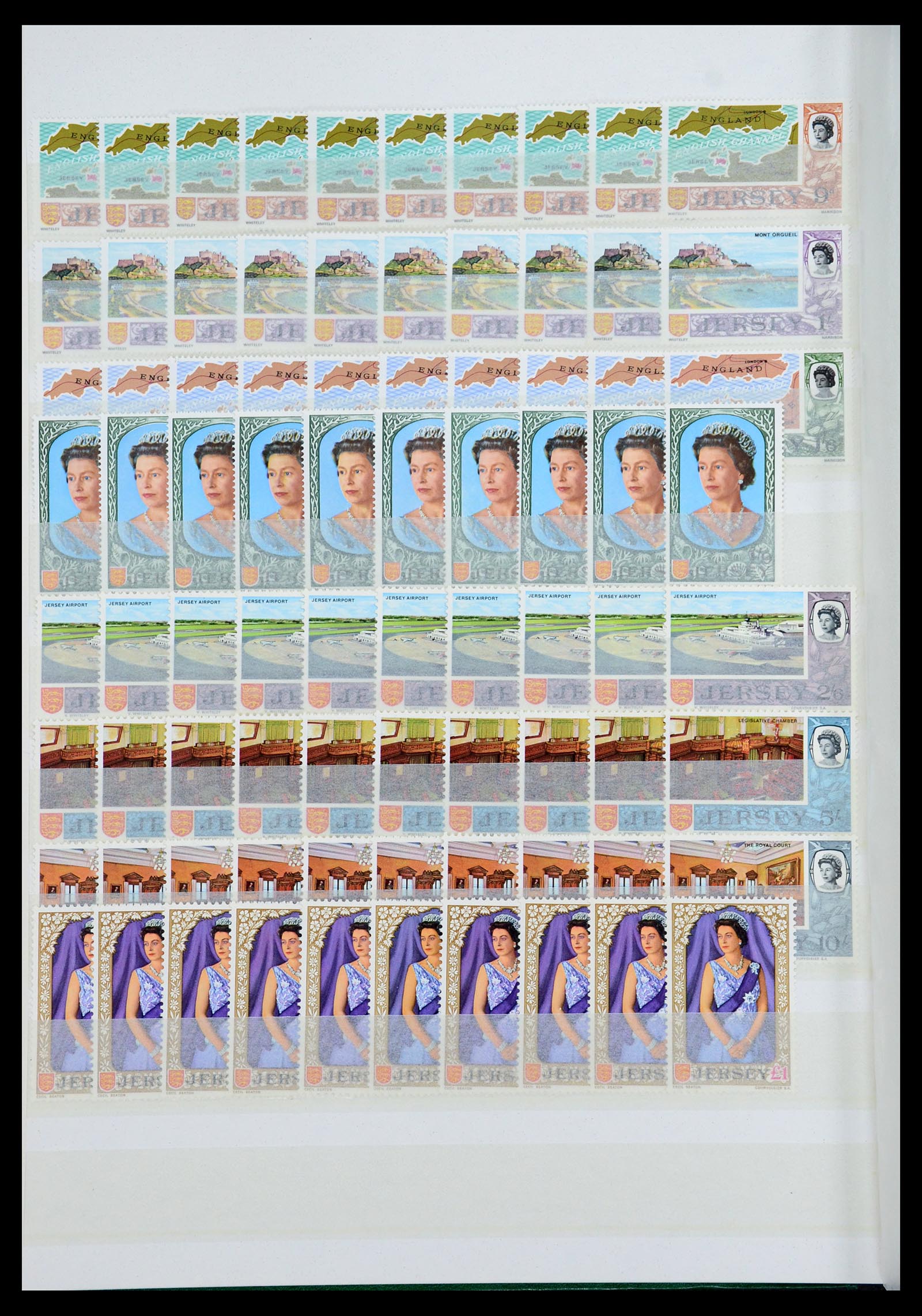 35537 004 - Postzegelverzameling 35537 Jersey 1941-2016!