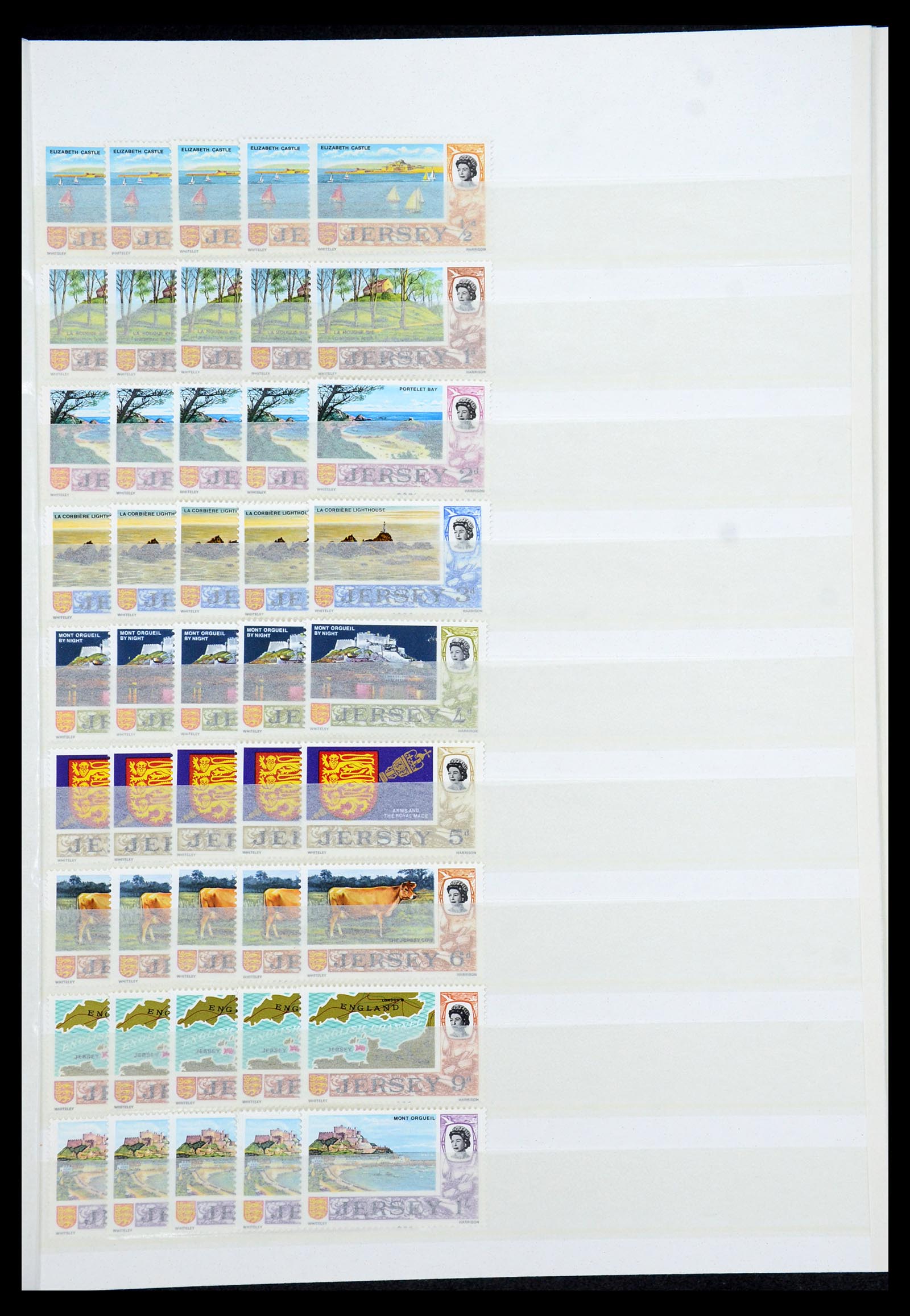 35537 005 - Stamp Collection 35537 Jersey 1941-2016!