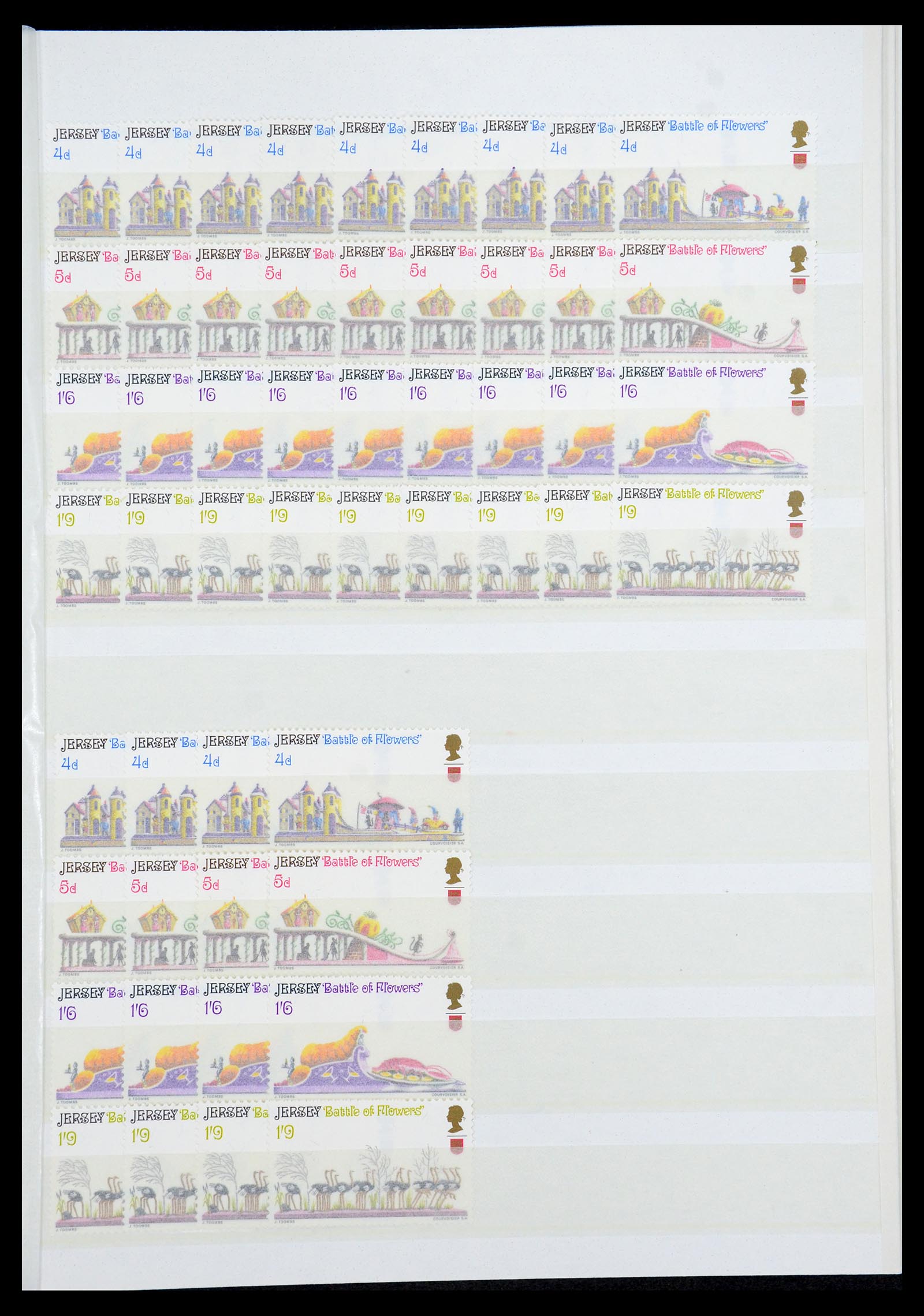 35537 009 - Stamp Collection 35537 Jersey 1941-2016!