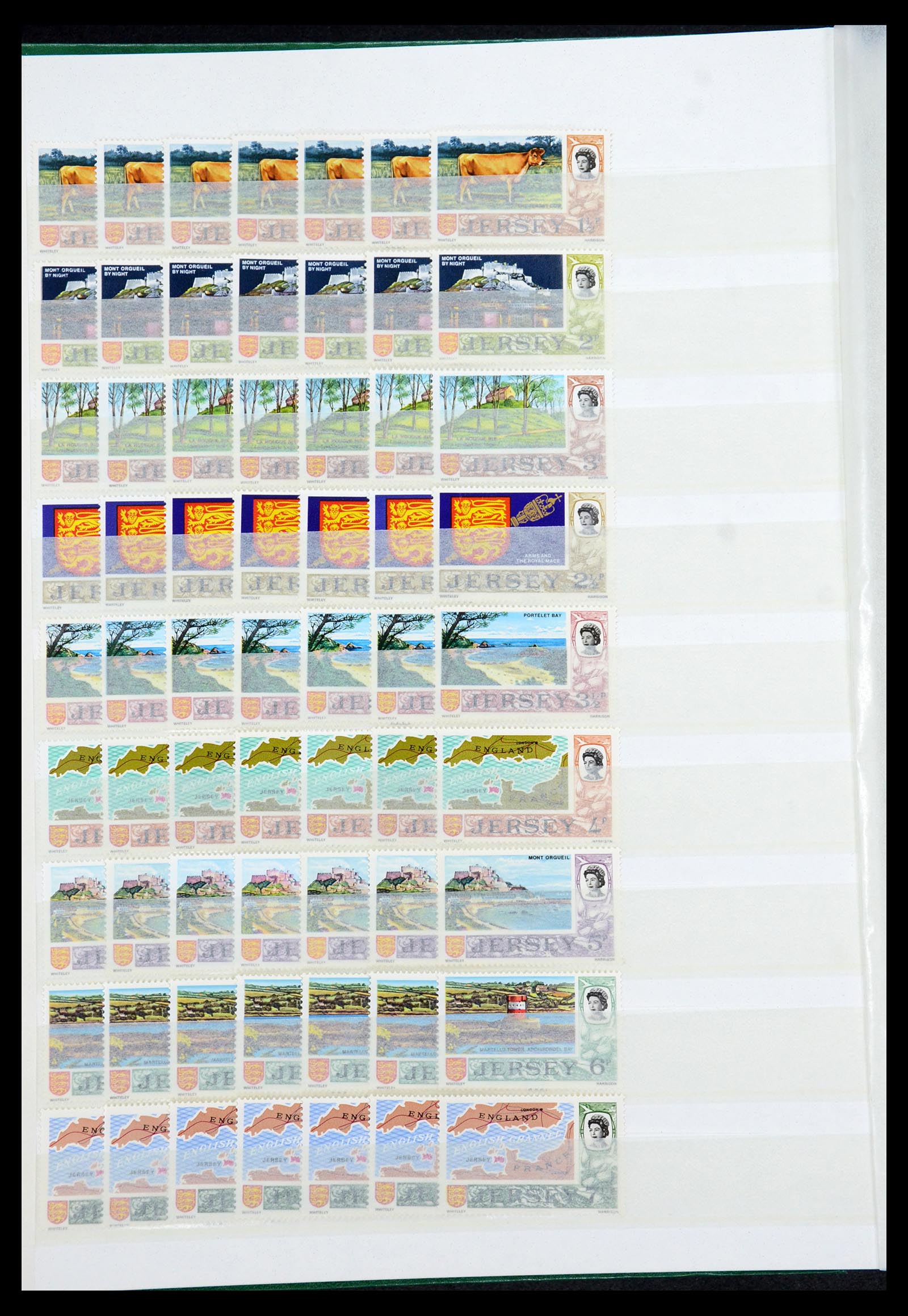 35537 012 - Stamp Collection 35537 Jersey 1941-2016!
