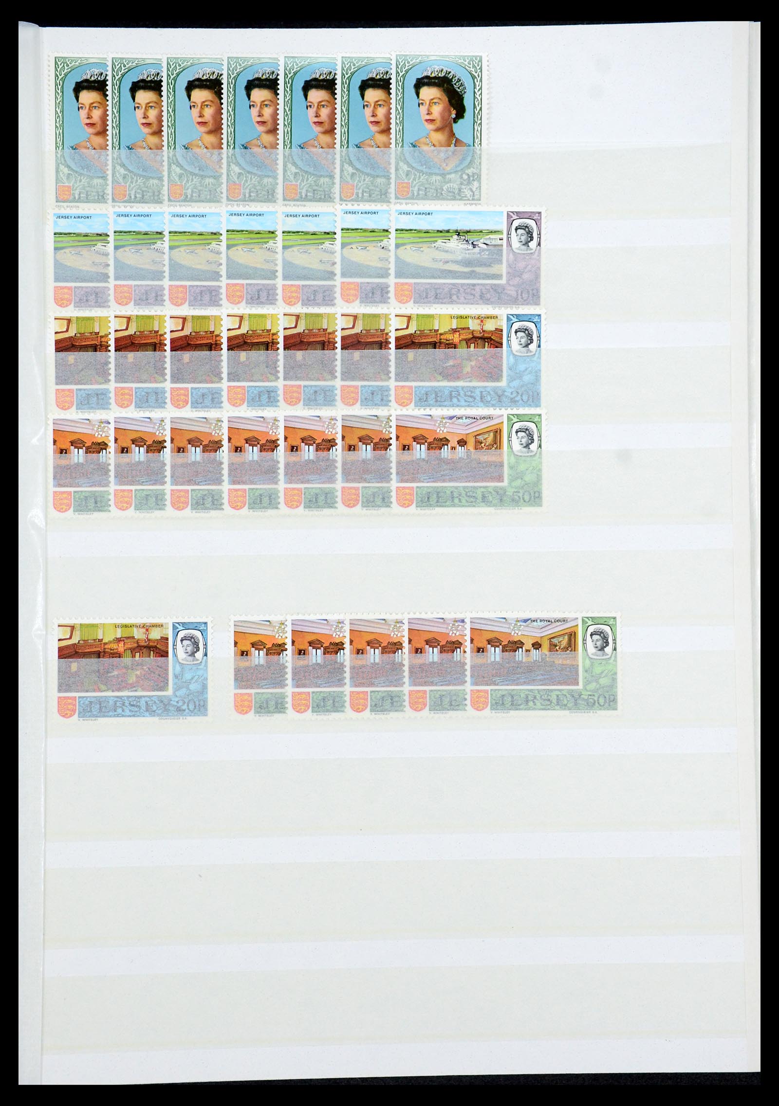 35537 013 - Postzegelverzameling 35537 Jersey 1941-2016!