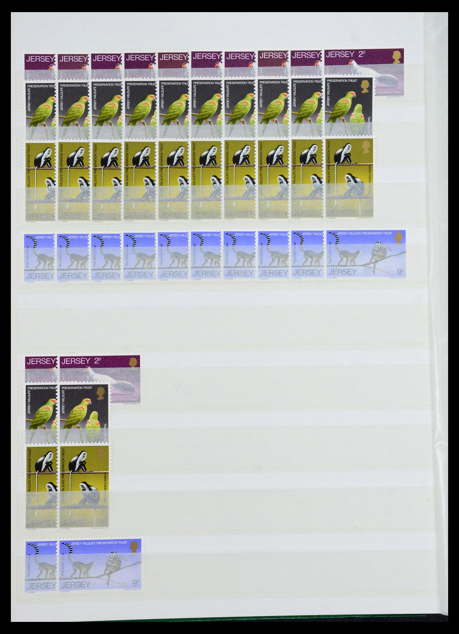 35537 014 - Stamp Collection 35537 Jersey 1941-2016!