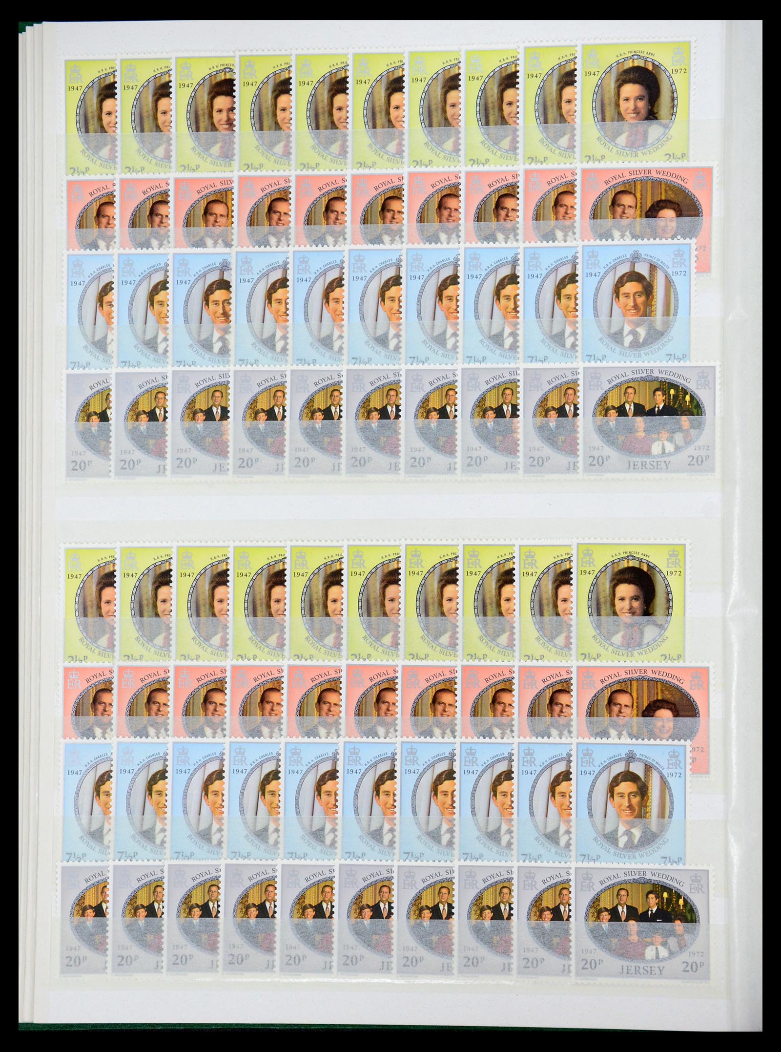 35537 020 - Postzegelverzameling 35537 Jersey 1941-2016!