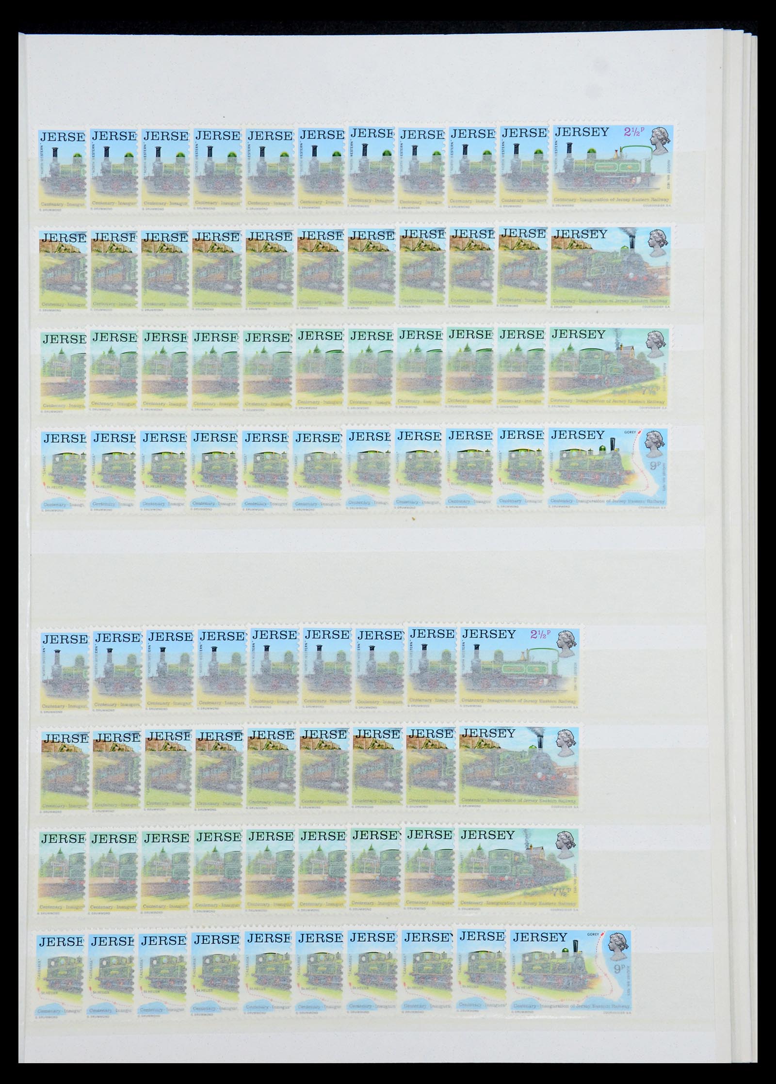 35537 023 - Stamp Collection 35537 Jersey 1941-2016!