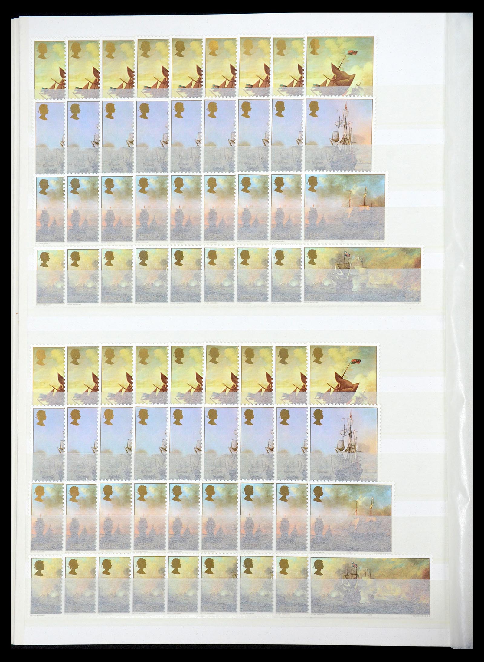 35537 030 - Postzegelverzameling 35537 Jersey 1941-2016!