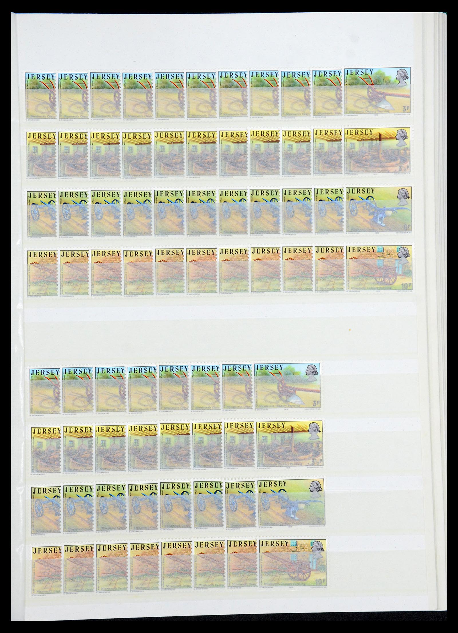 35537 031 - Stamp Collection 35537 Jersey 1941-2016!