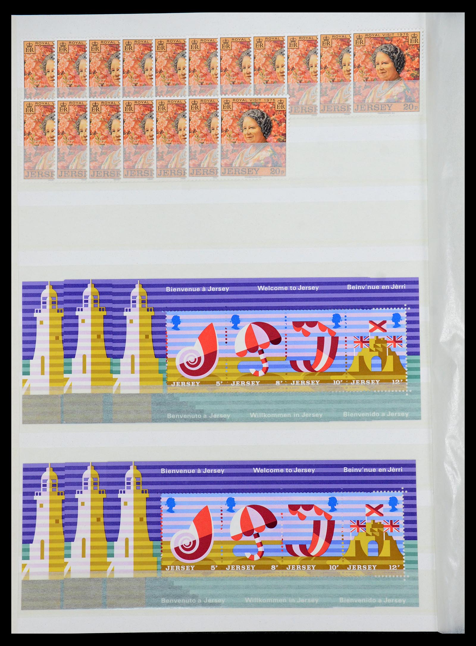 35537 032 - Postzegelverzameling 35537 Jersey 1941-2016!