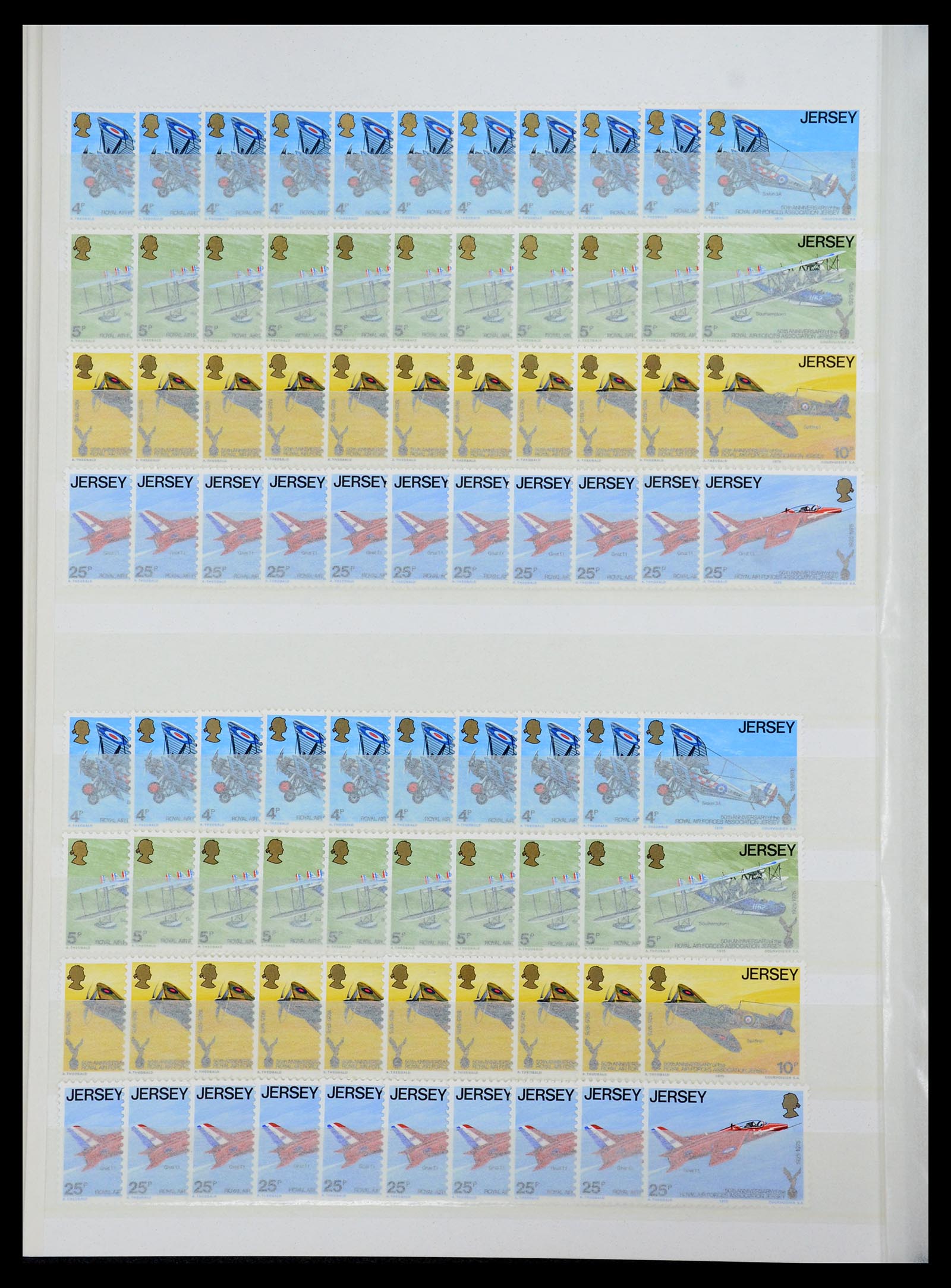35537 036 - Stamp Collection 35537 Jersey 1941-2016!