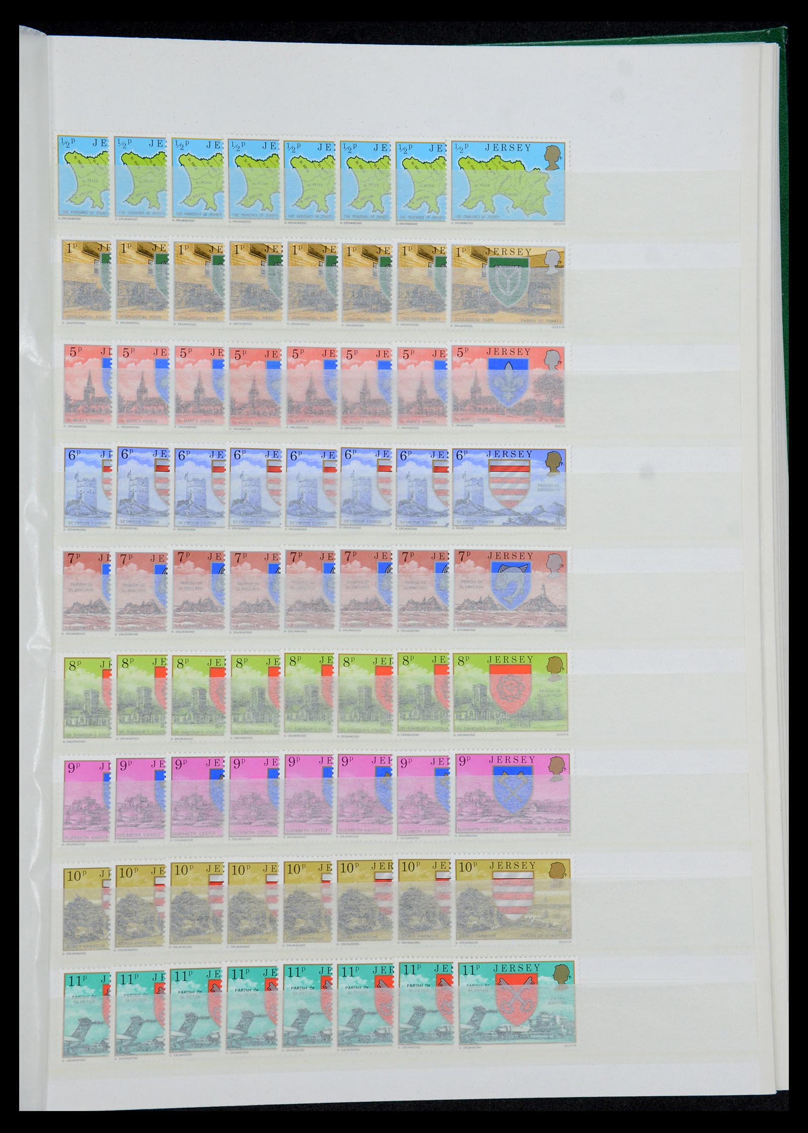 35537 039 - Postzegelverzameling 35537 Jersey 1941-2016!