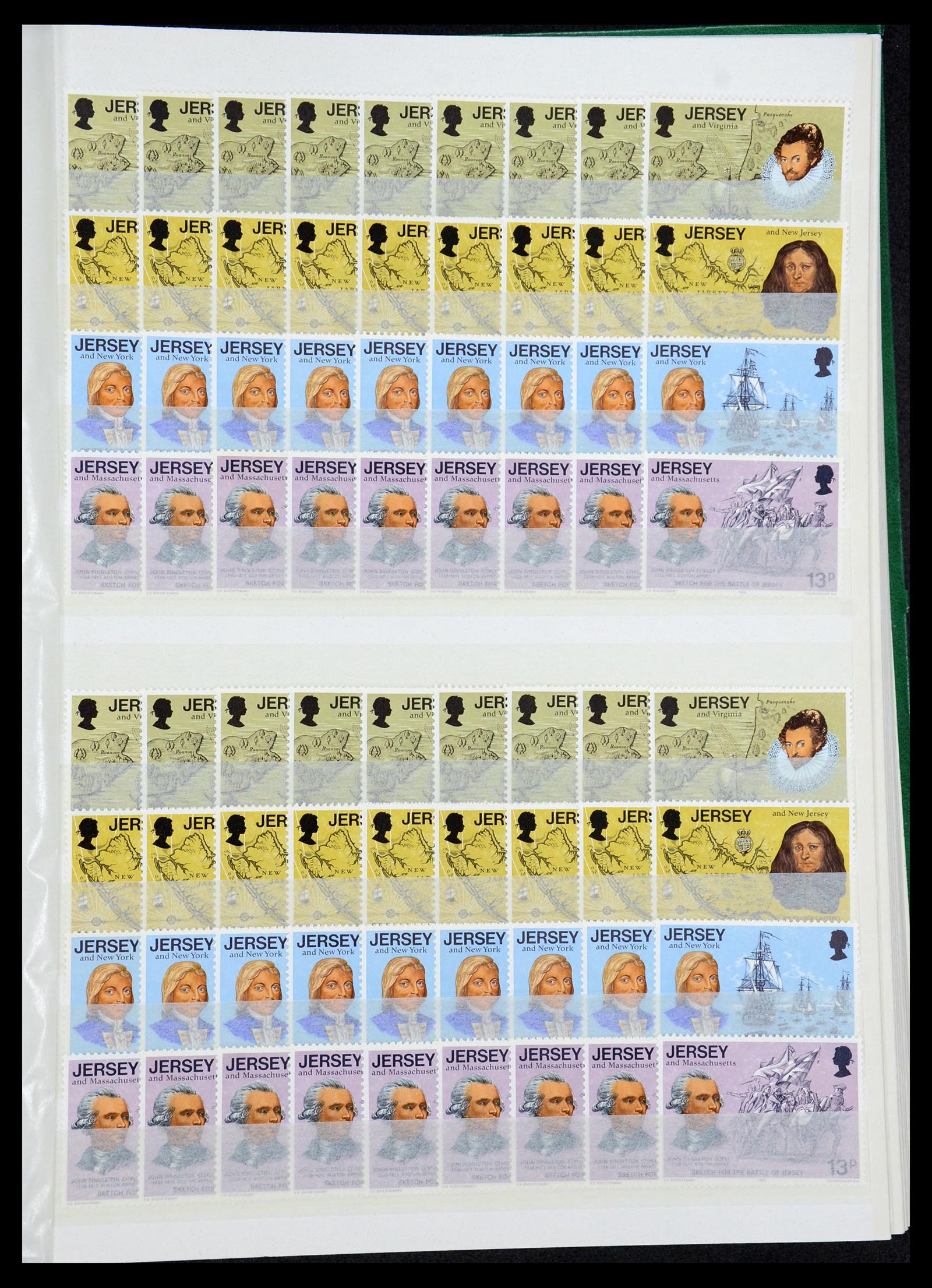 35537 043 - Stamp Collection 35537 Jersey 1941-2016!