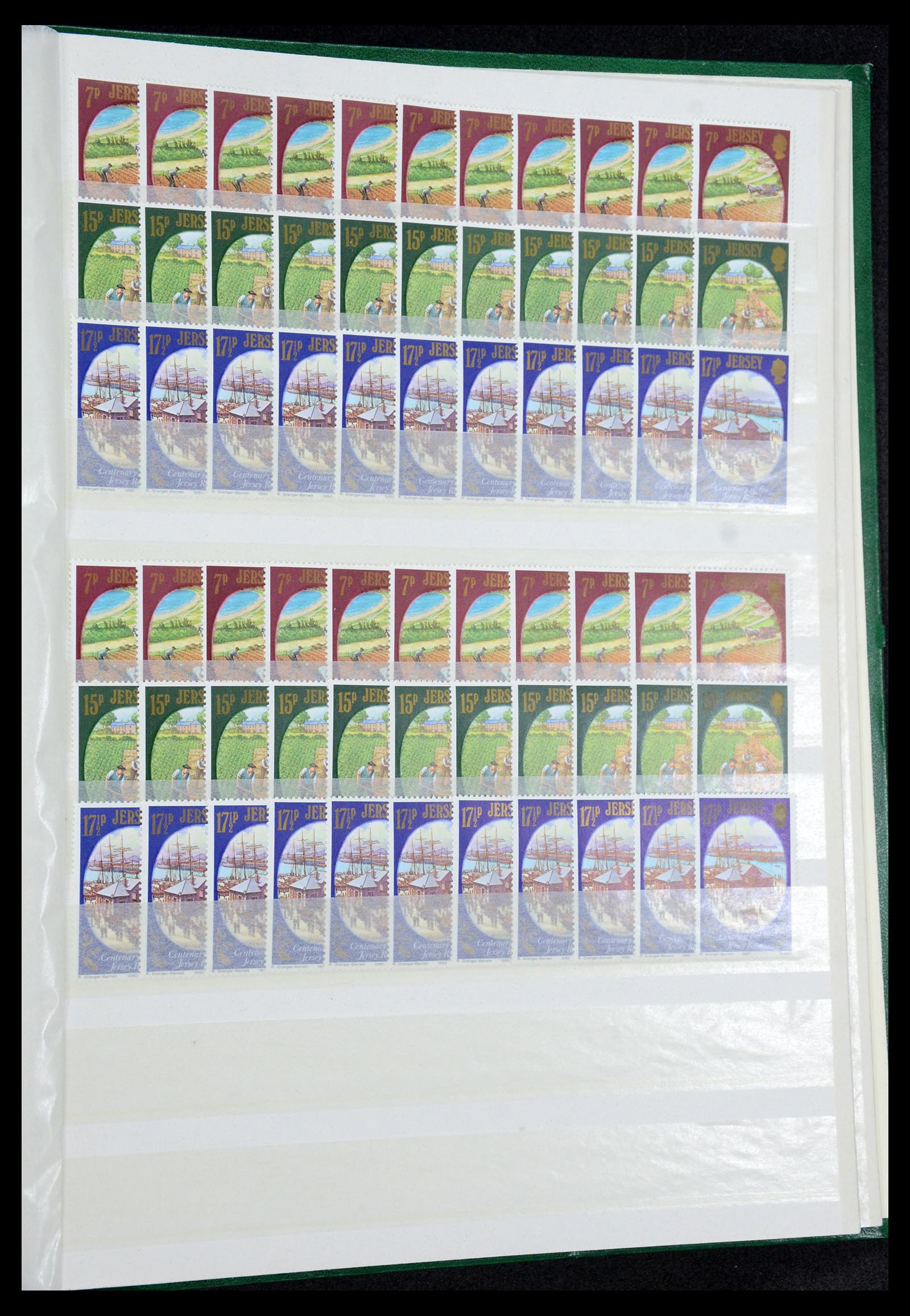 35537 061 - Stamp Collection 35537 Jersey 1941-2016!