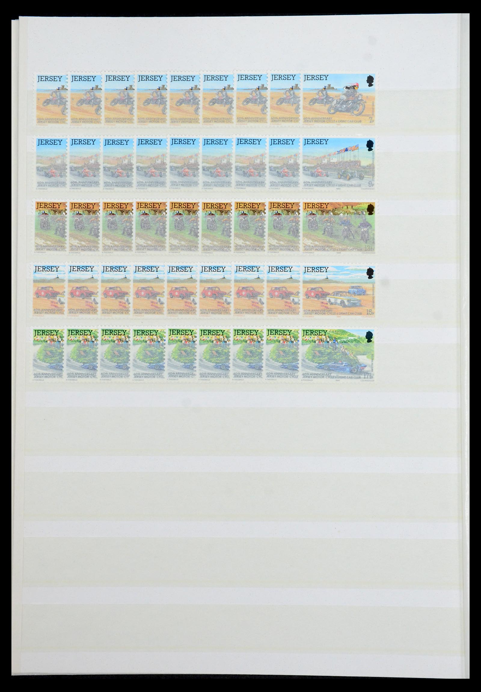 35537 064 - Postzegelverzameling 35537 Jersey 1941-2016!