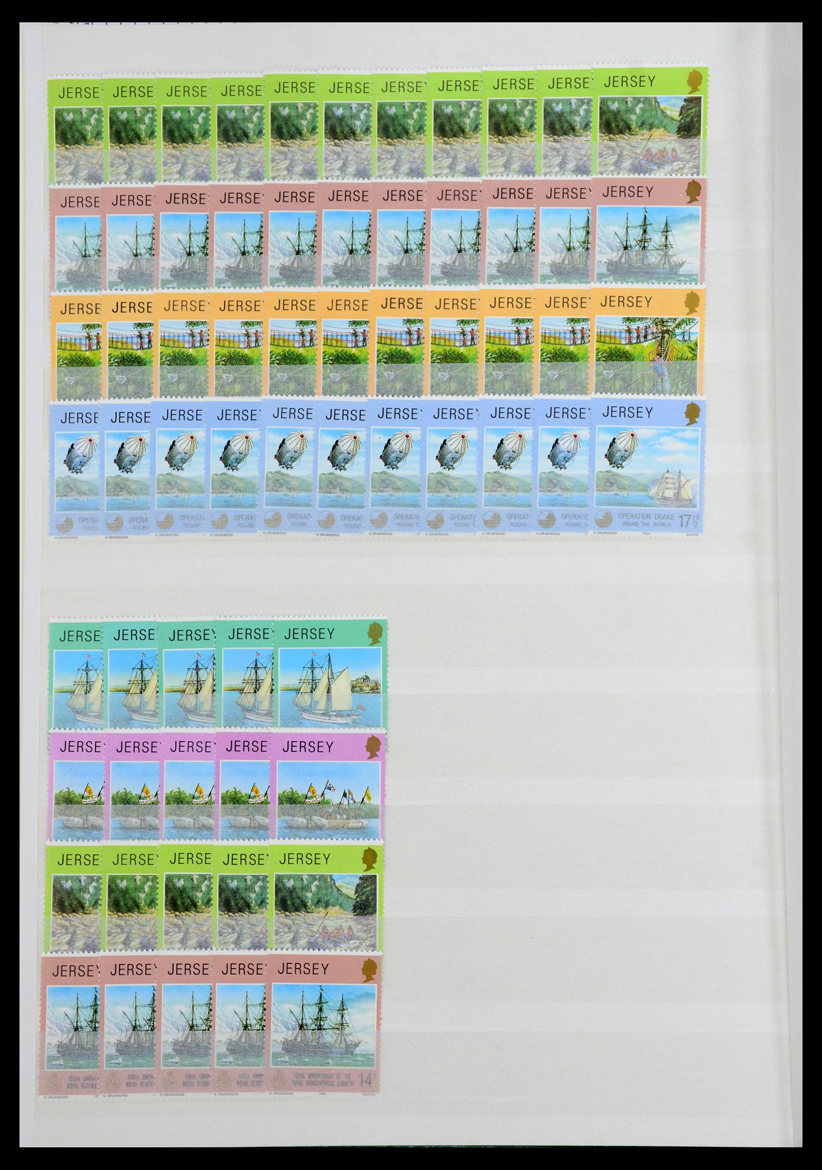35537 066 - Postzegelverzameling 35537 Jersey 1941-2016!