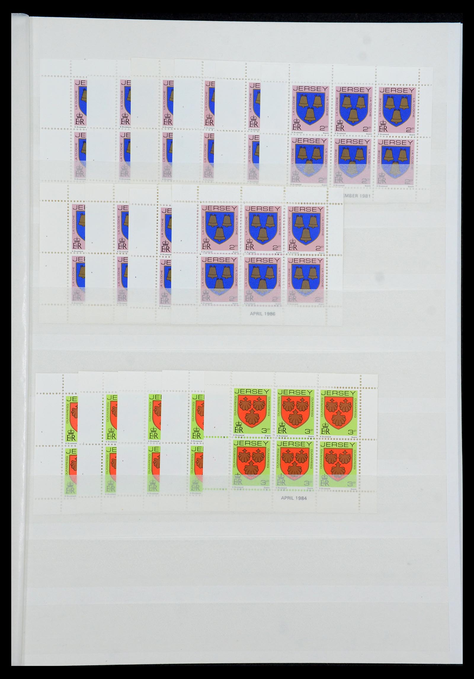35537 074 - Postzegelverzameling 35537 Jersey 1941-2016!