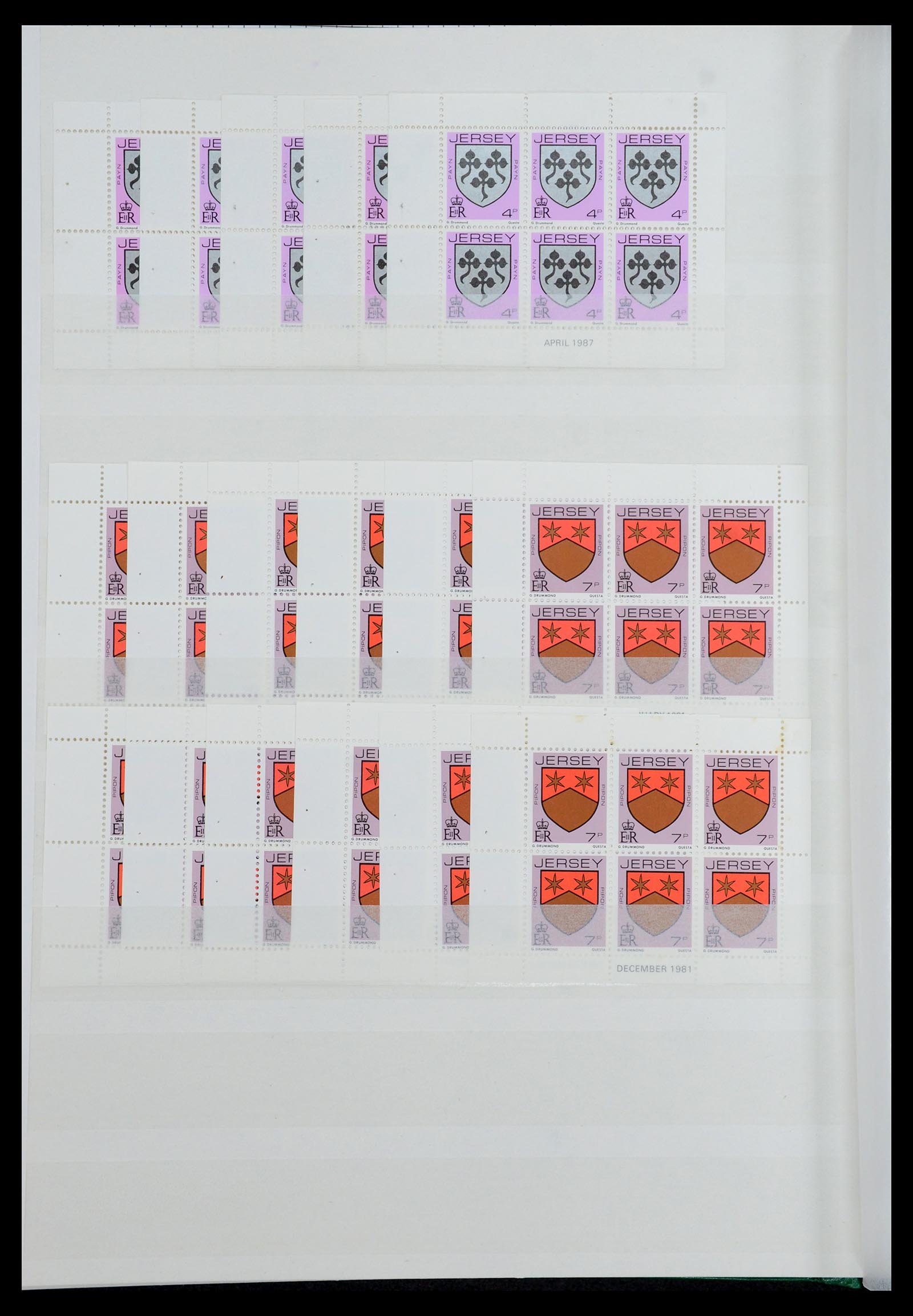 35537 076 - Postzegelverzameling 35537 Jersey 1941-2016!