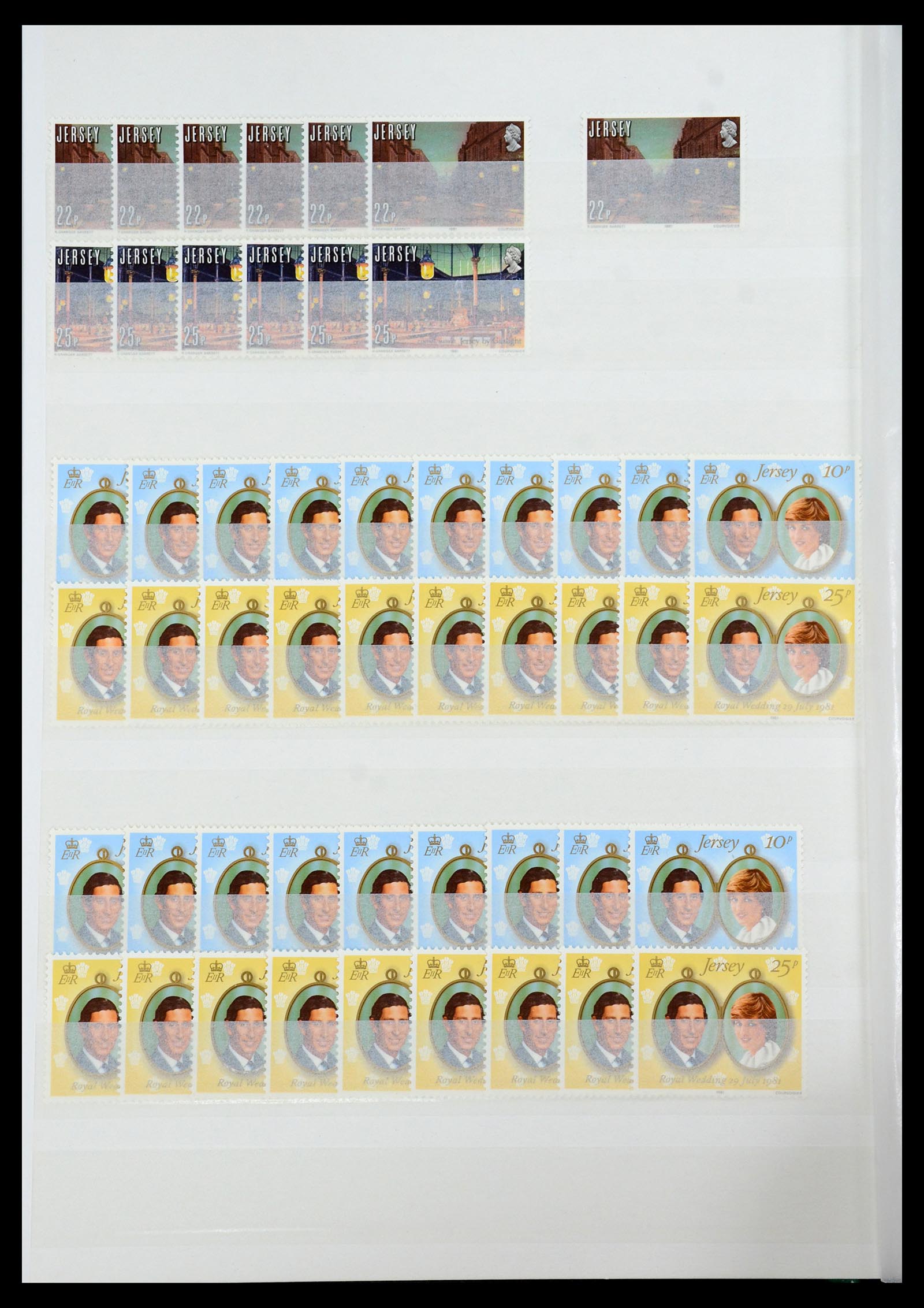 35537 080 - Stamp Collection 35537 Jersey 1941-2016!