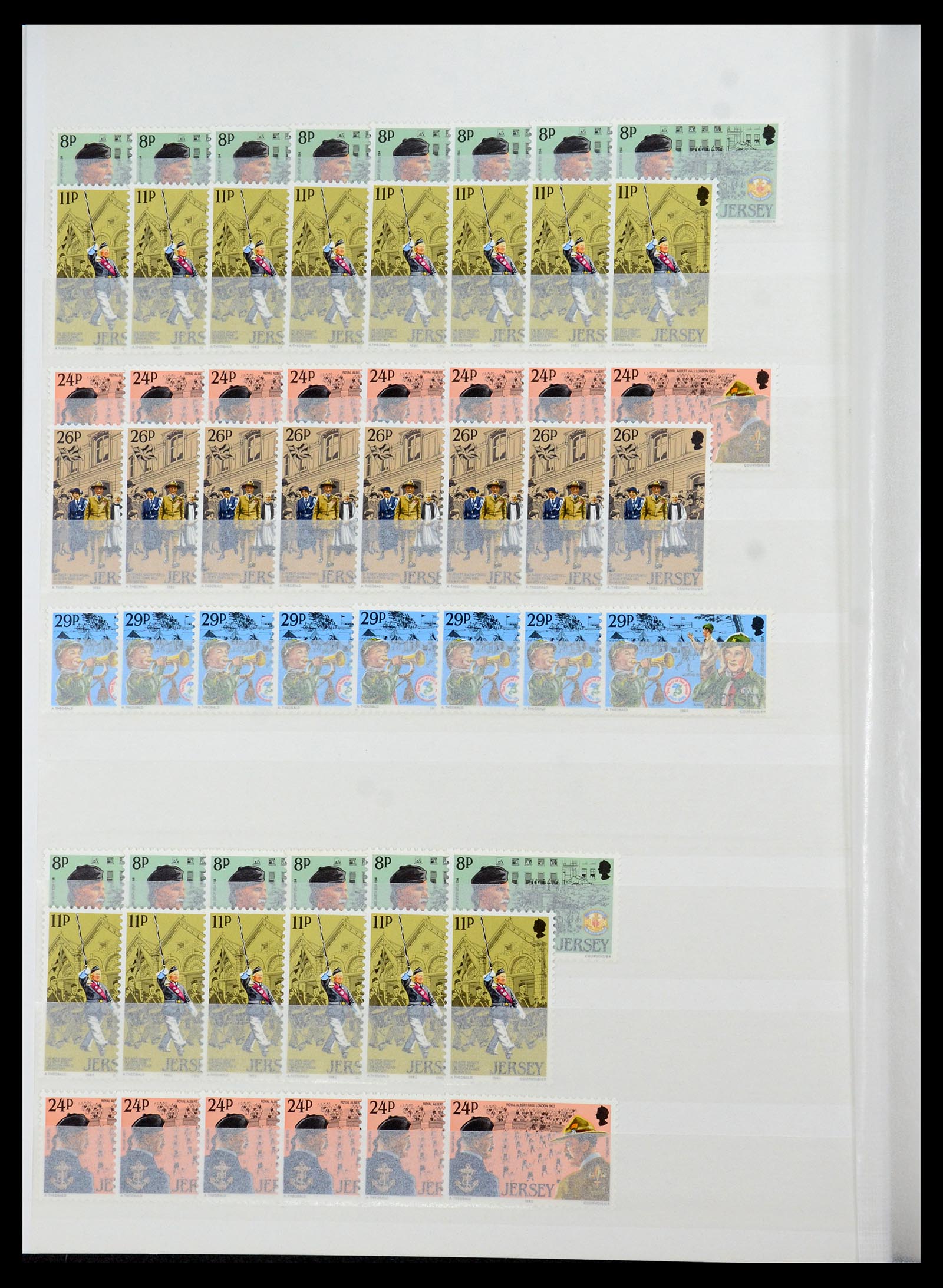 35537 090 - Stamp Collection 35537 Jersey 1941-2016!