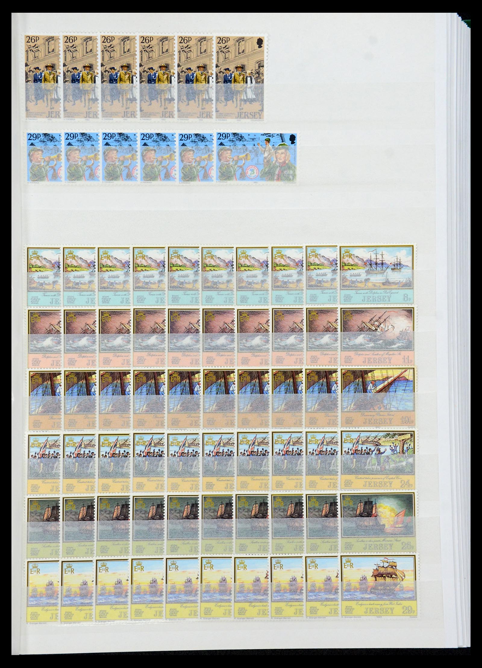 35537 091 - Postzegelverzameling 35537 Jersey 1941-2016!