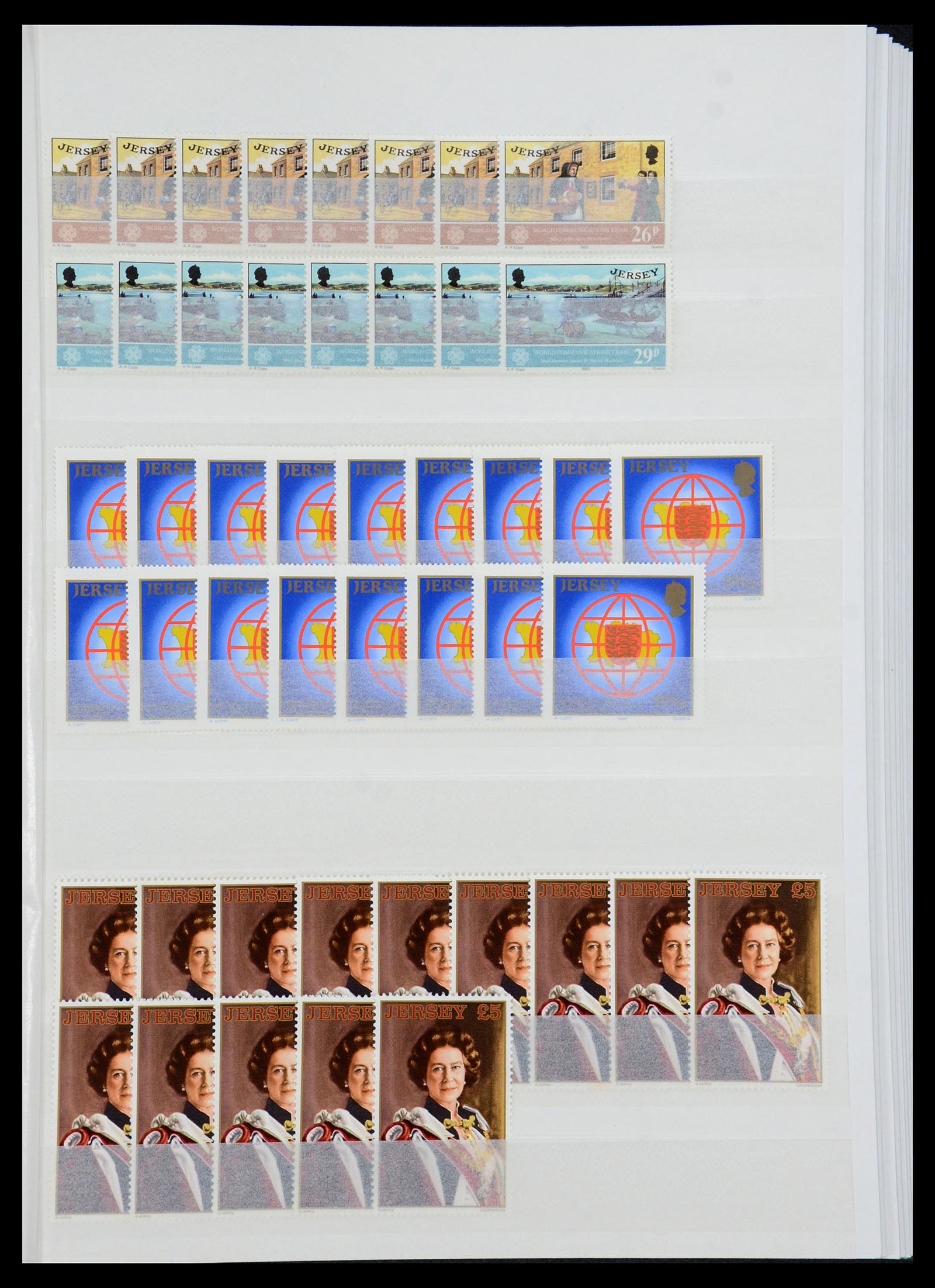35537 095 - Postzegelverzameling 35537 Jersey 1941-2016!