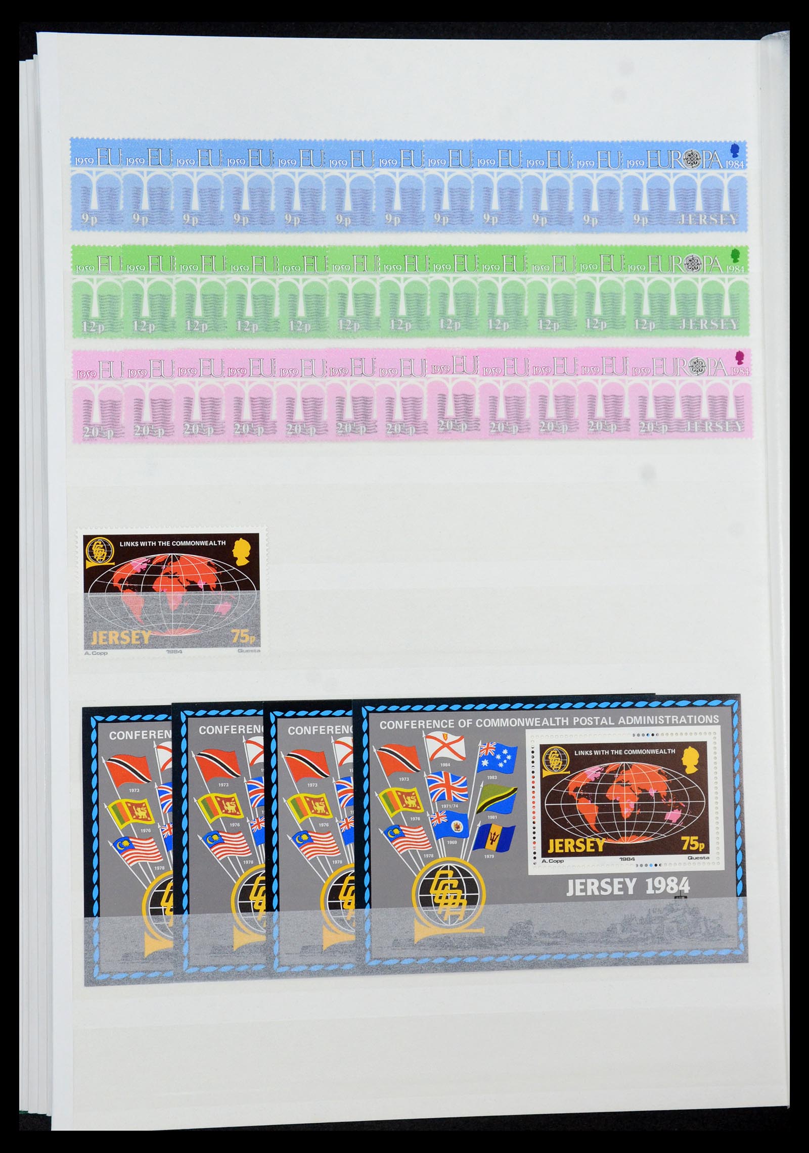 35537 098 - Postzegelverzameling 35537 Jersey 1941-2016!