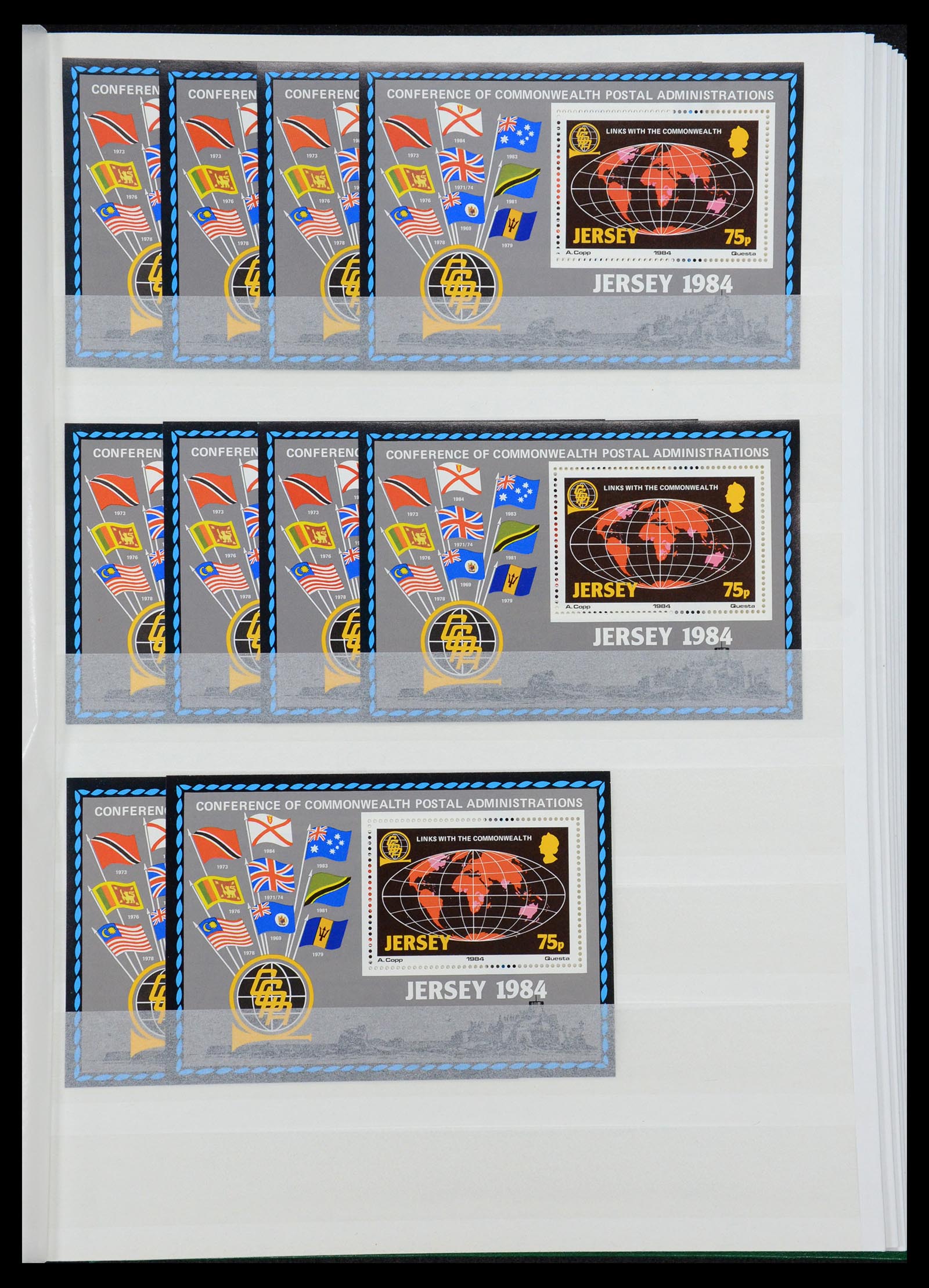35537 099 - Stamp Collection 35537 Jersey 1941-2016!