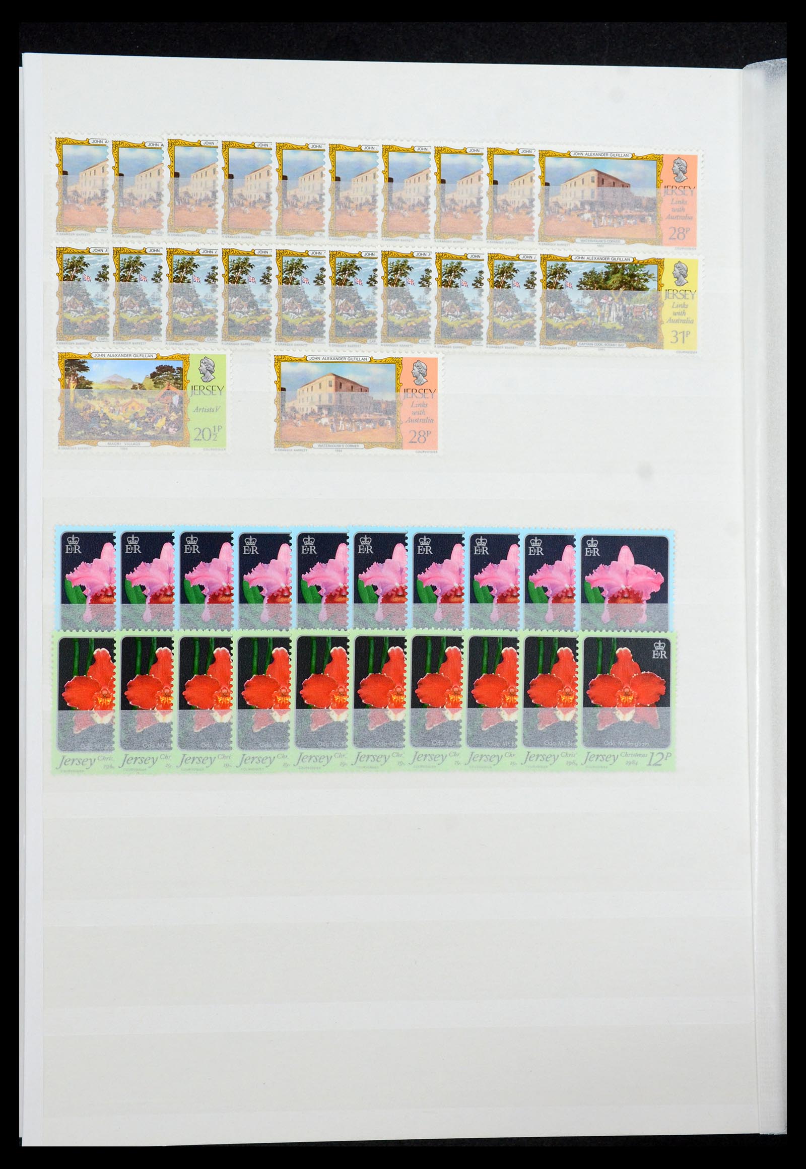 35537 102 - Stamp Collection 35537 Jersey 1941-2016!