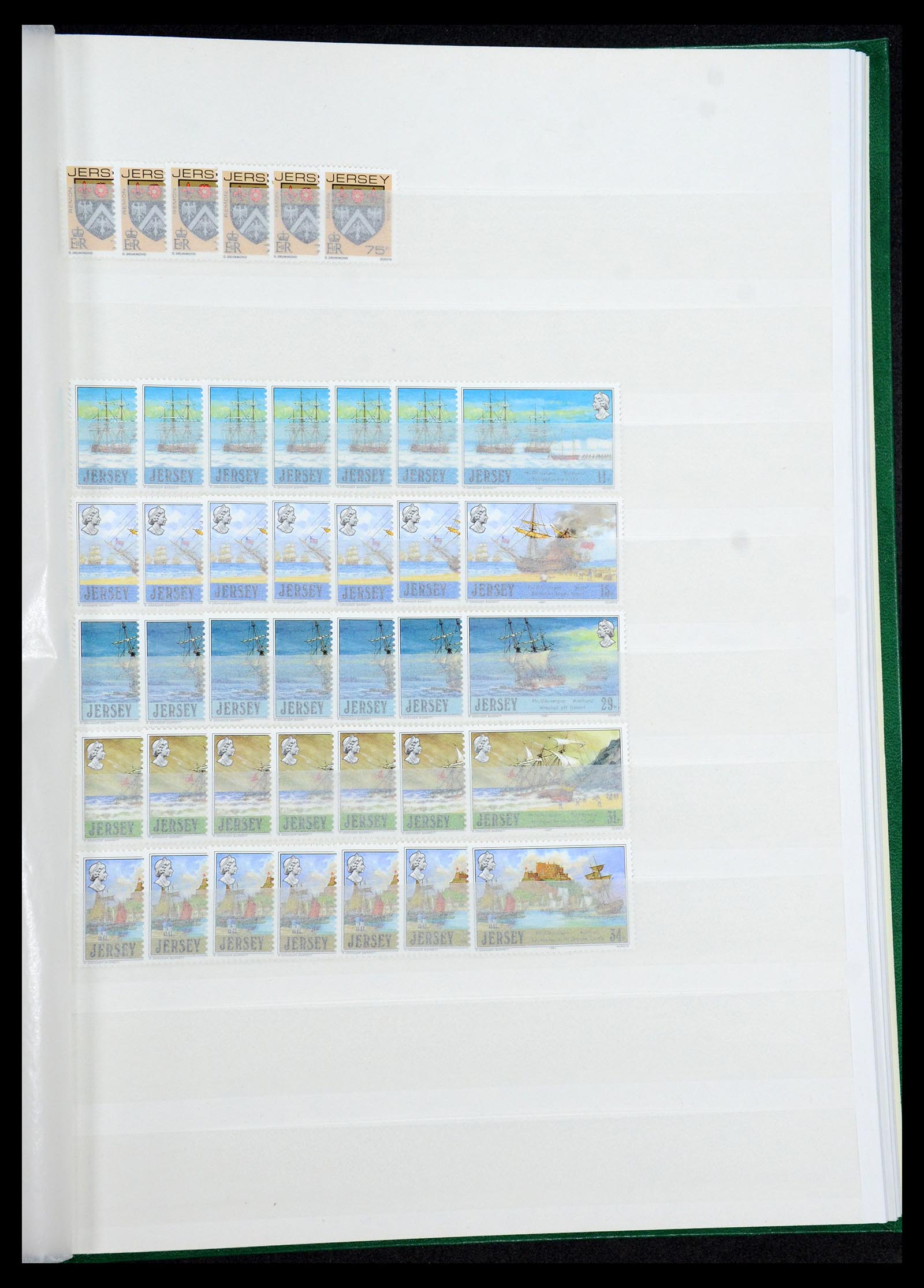 35537 115 - Stamp Collection 35537 Jersey 1941-2016!