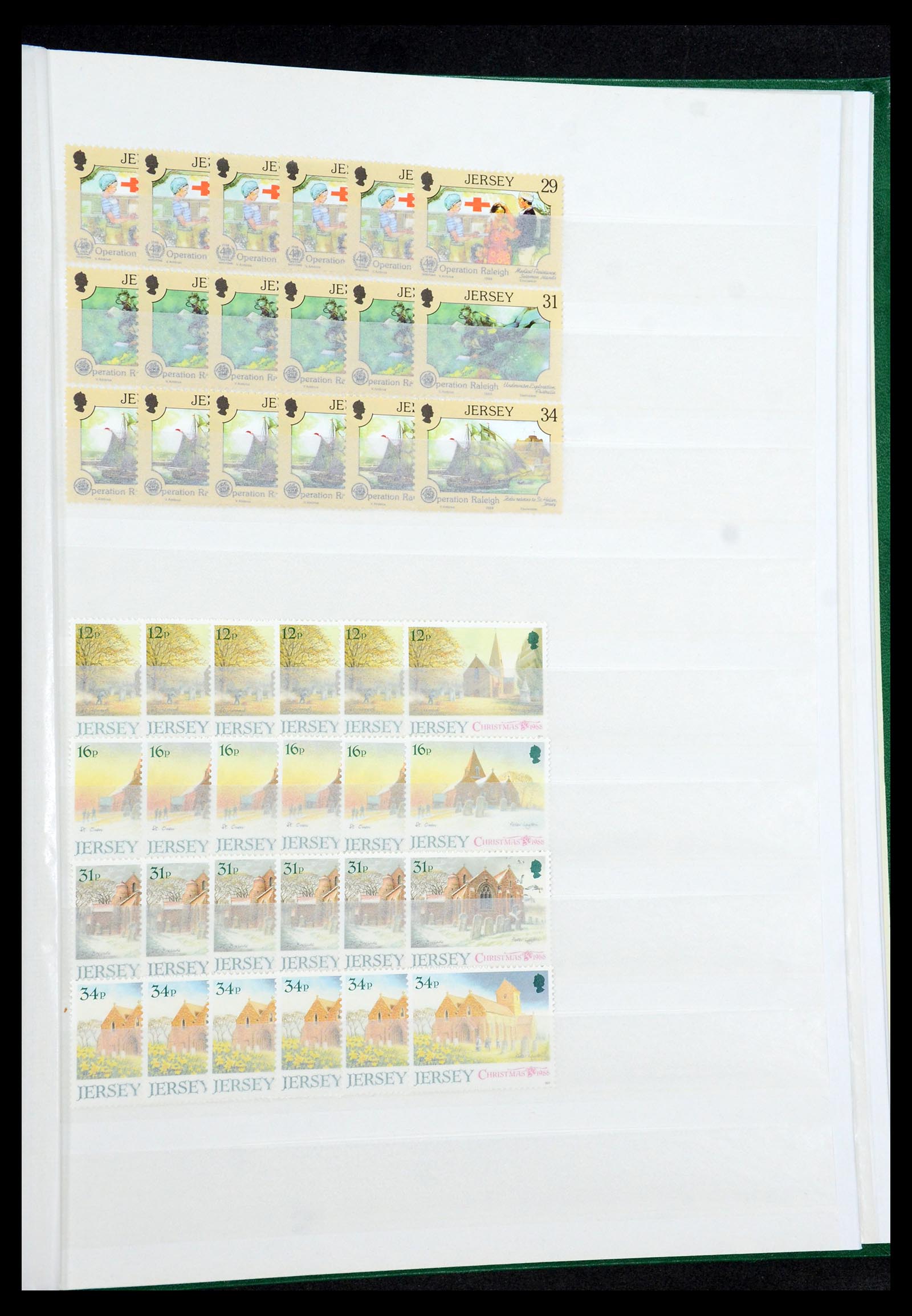 35537 121 - Stamp Collection 35537 Jersey 1941-2016!