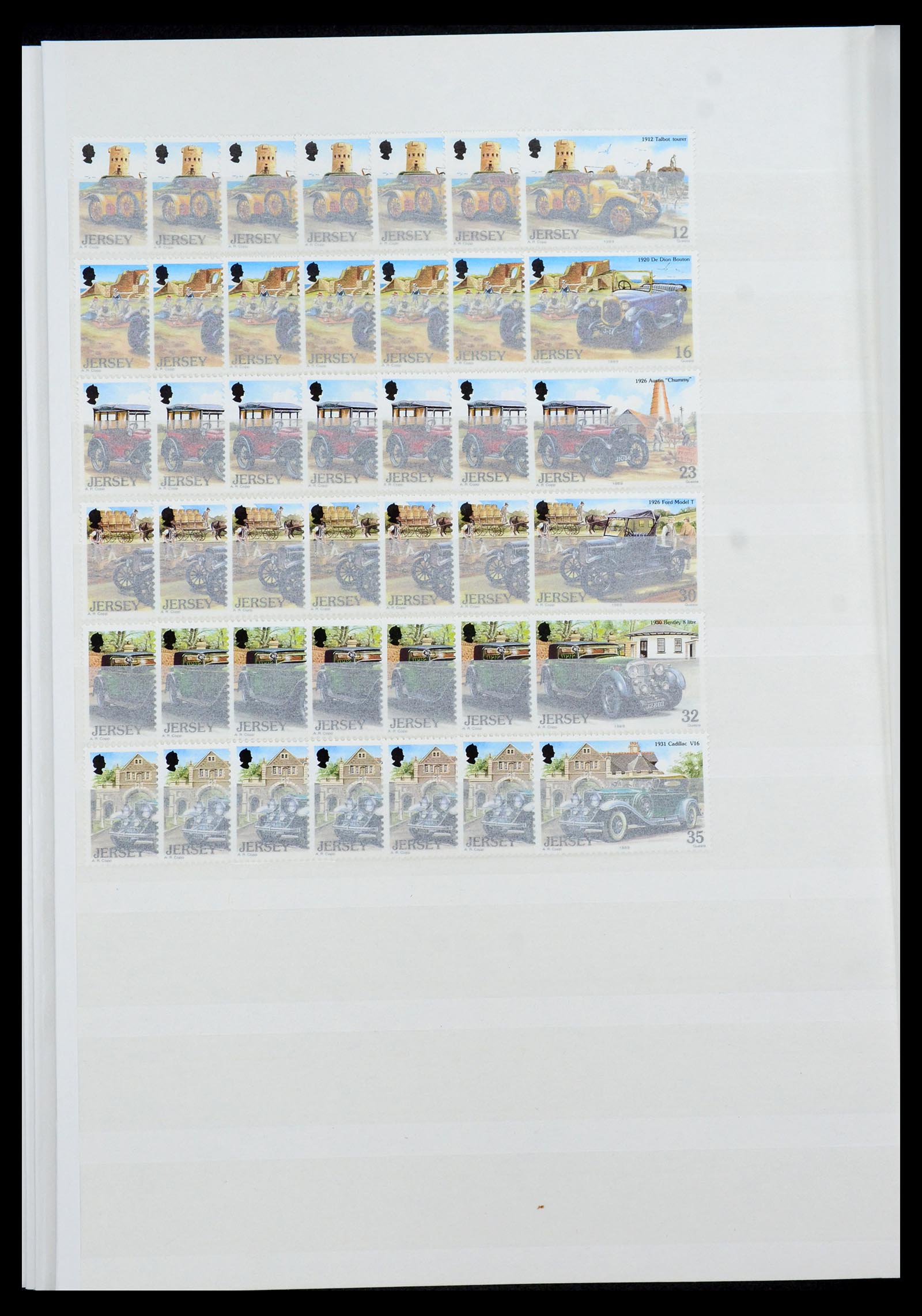 35537 122 - Stamp Collection 35537 Jersey 1941-2016!