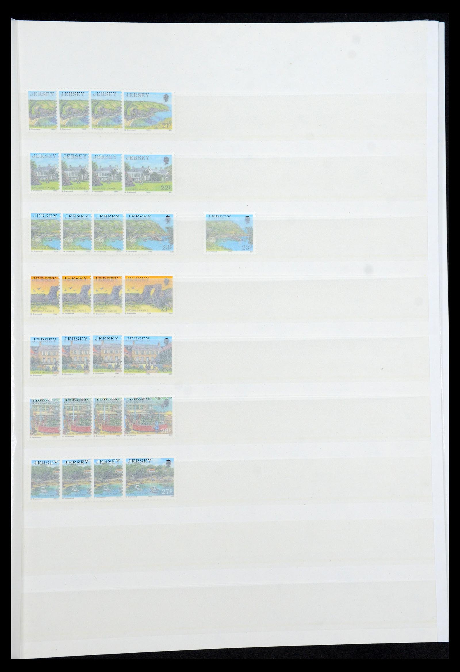 35537 129 - Stamp Collection 35537 Jersey 1941-2016!
