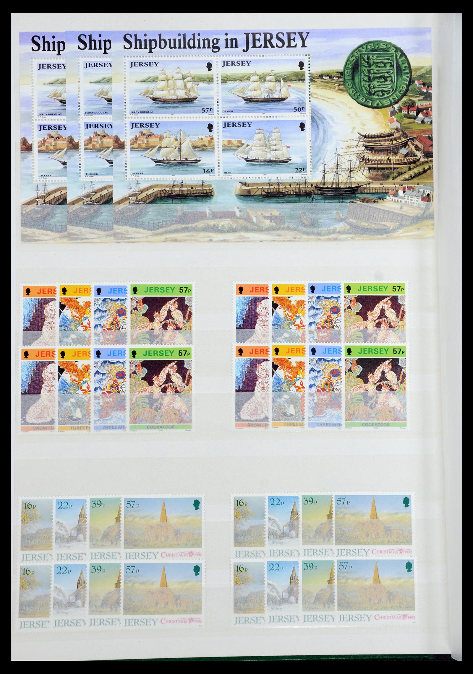 35537 139 - Stamp Collection 35537 Jersey 1941-2016!