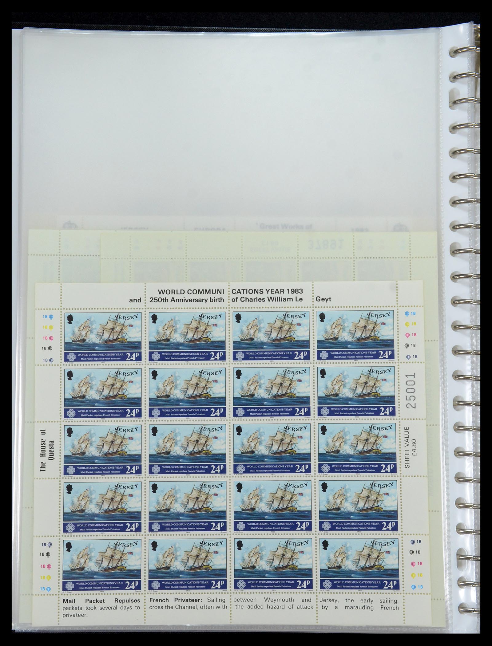 35537 241 - Stamp Collection 35537 Jersey 1941-2016!