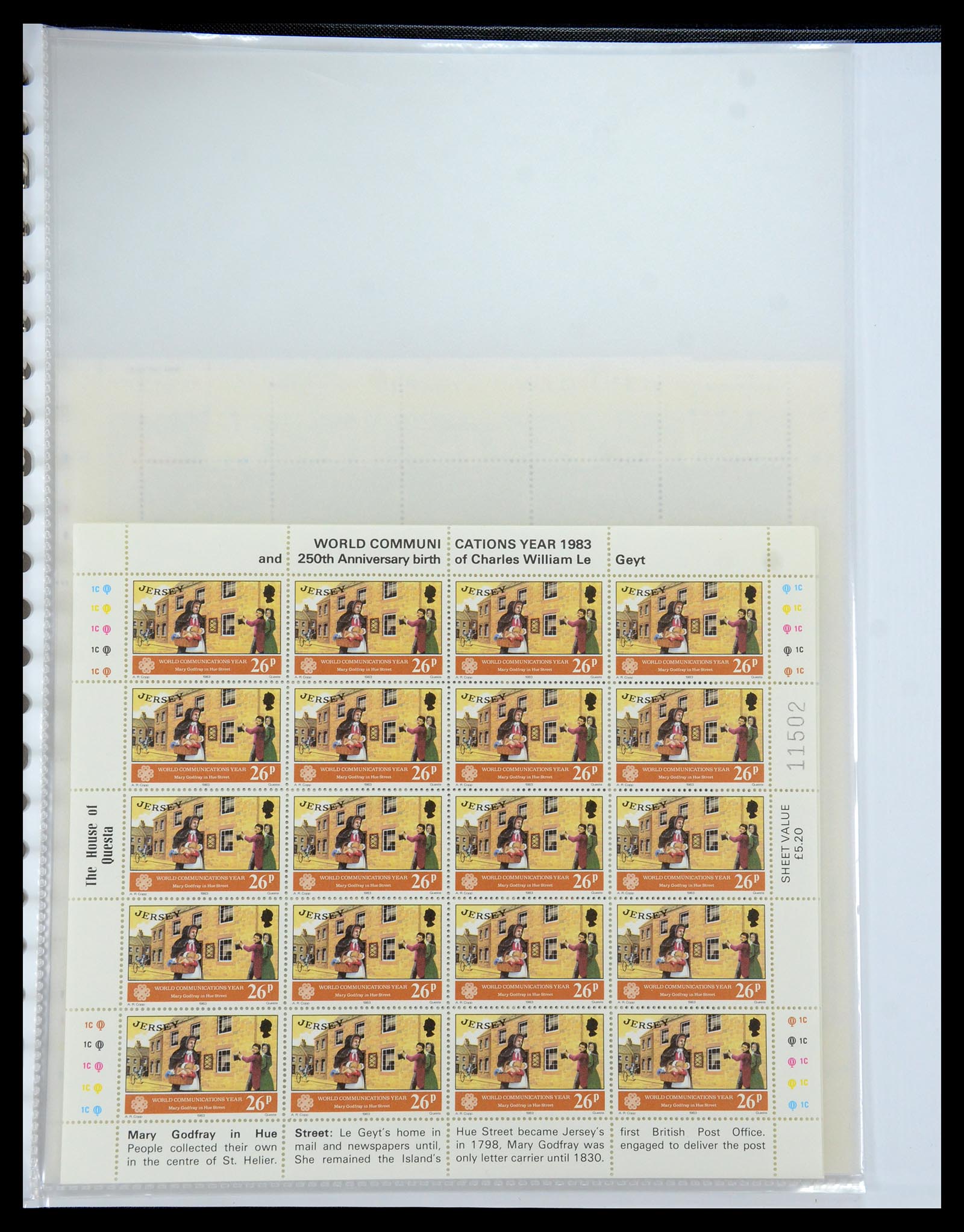 35537 242 - Stamp Collection 35537 Jersey 1941-2016!
