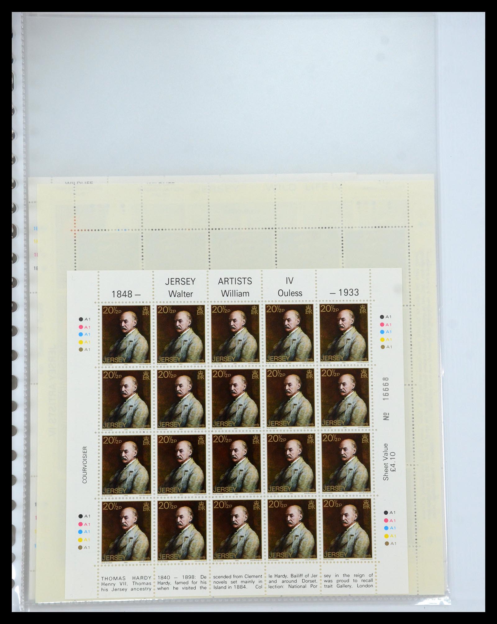 35537 246 - Stamp Collection 35537 Jersey 1941-2016!