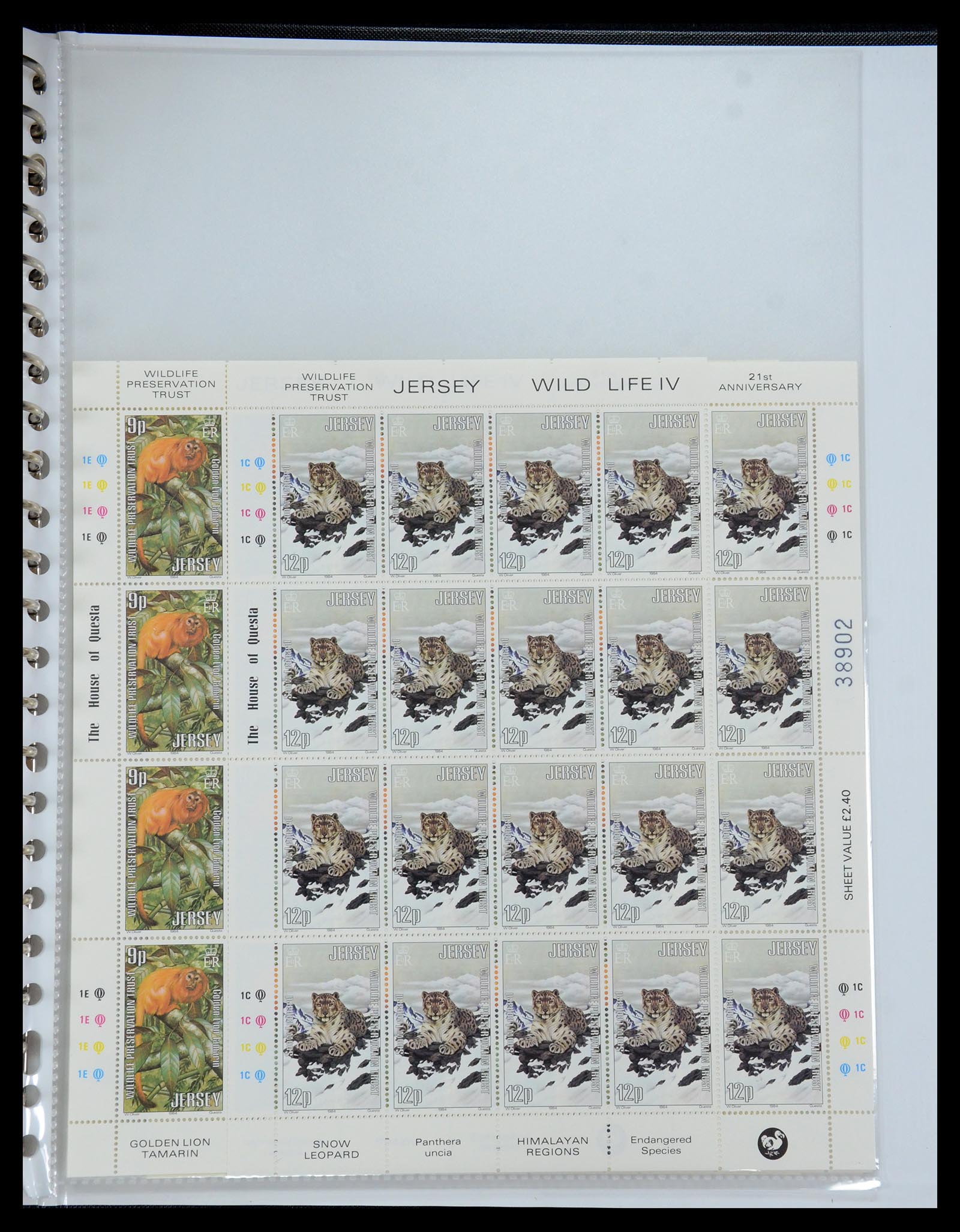 35537 248 - Stamp Collection 35537 Jersey 1941-2016!