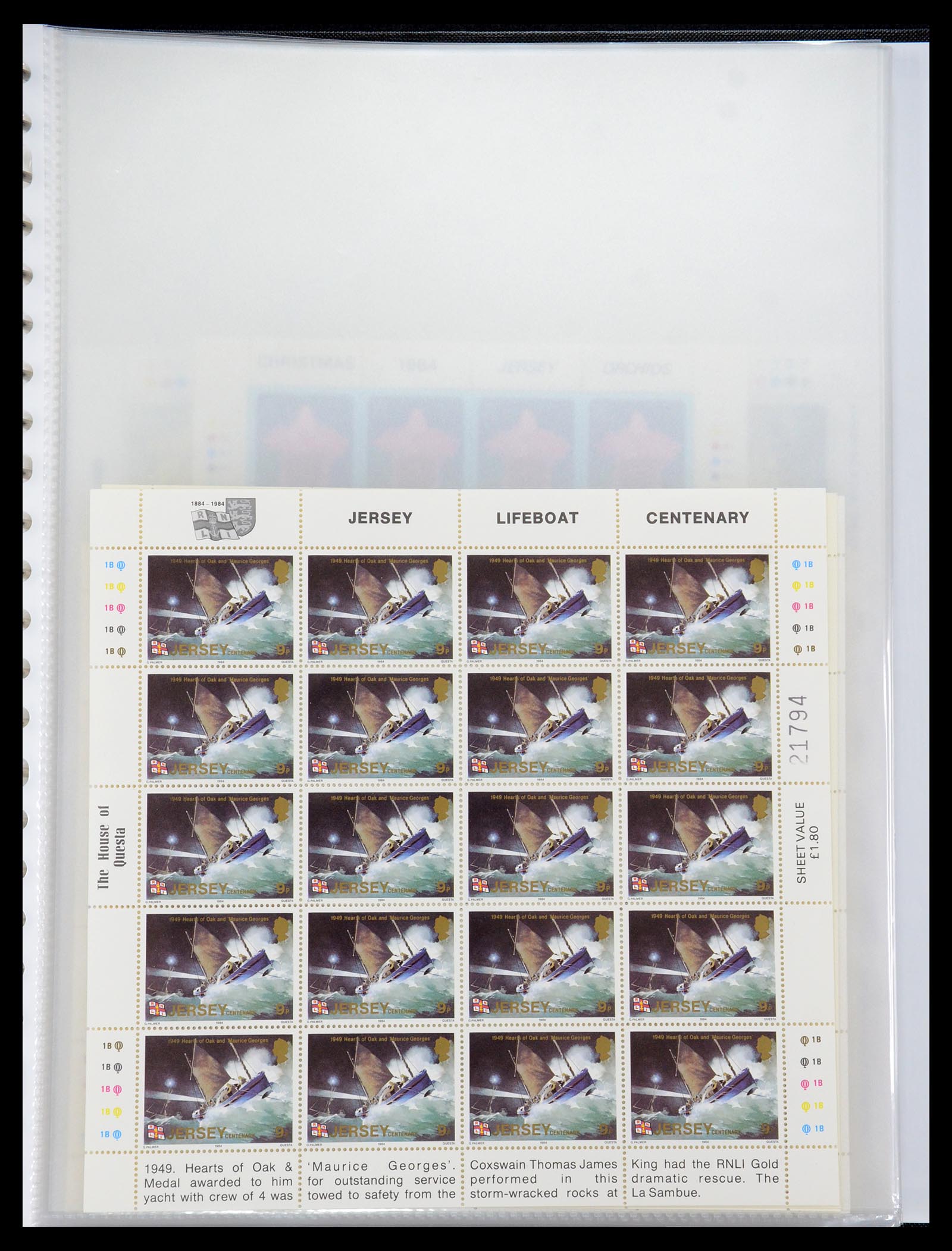 35537 254 - Stamp Collection 35537 Jersey 1941-2016!