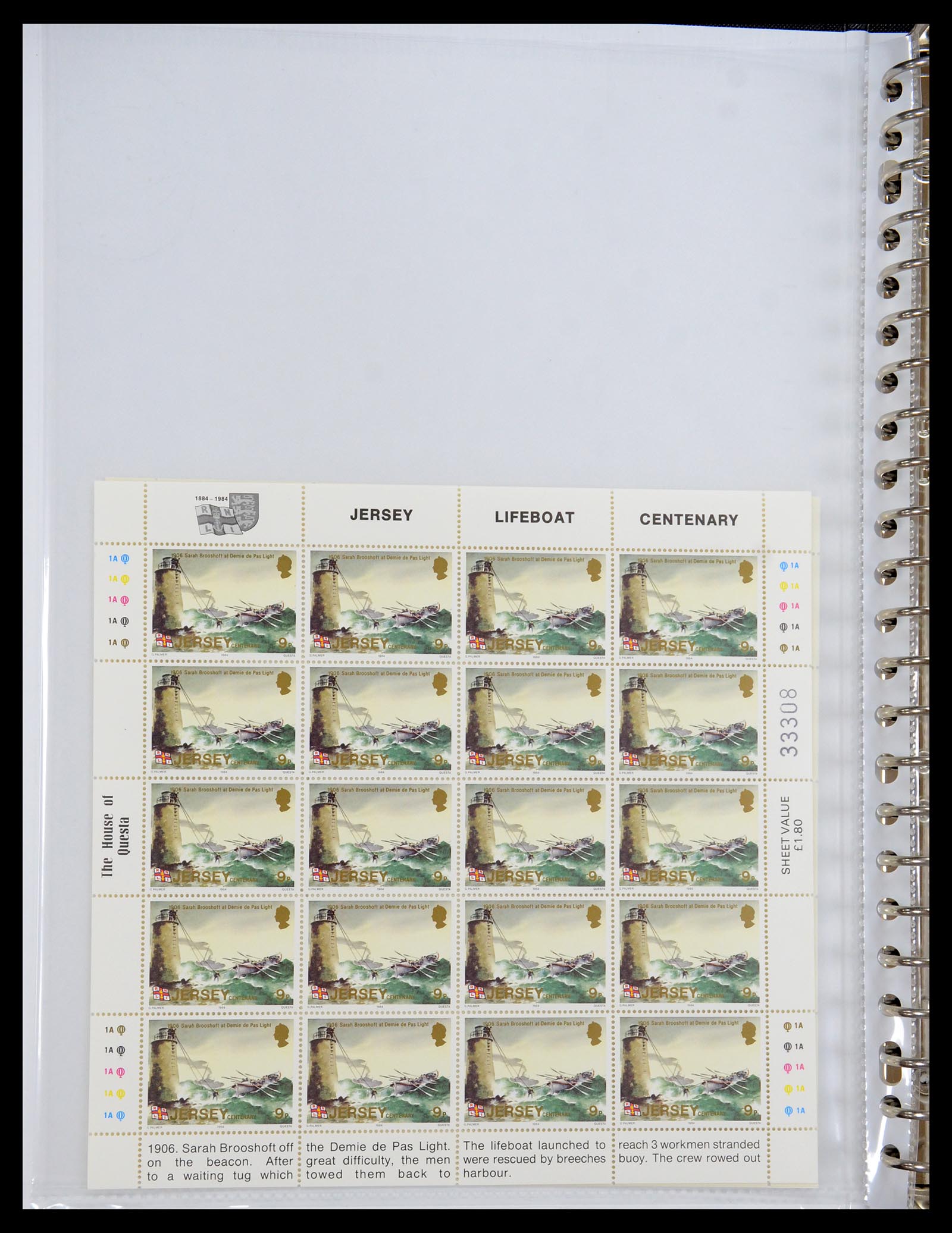 35537 255 - Stamp Collection 35537 Jersey 1941-2016!
