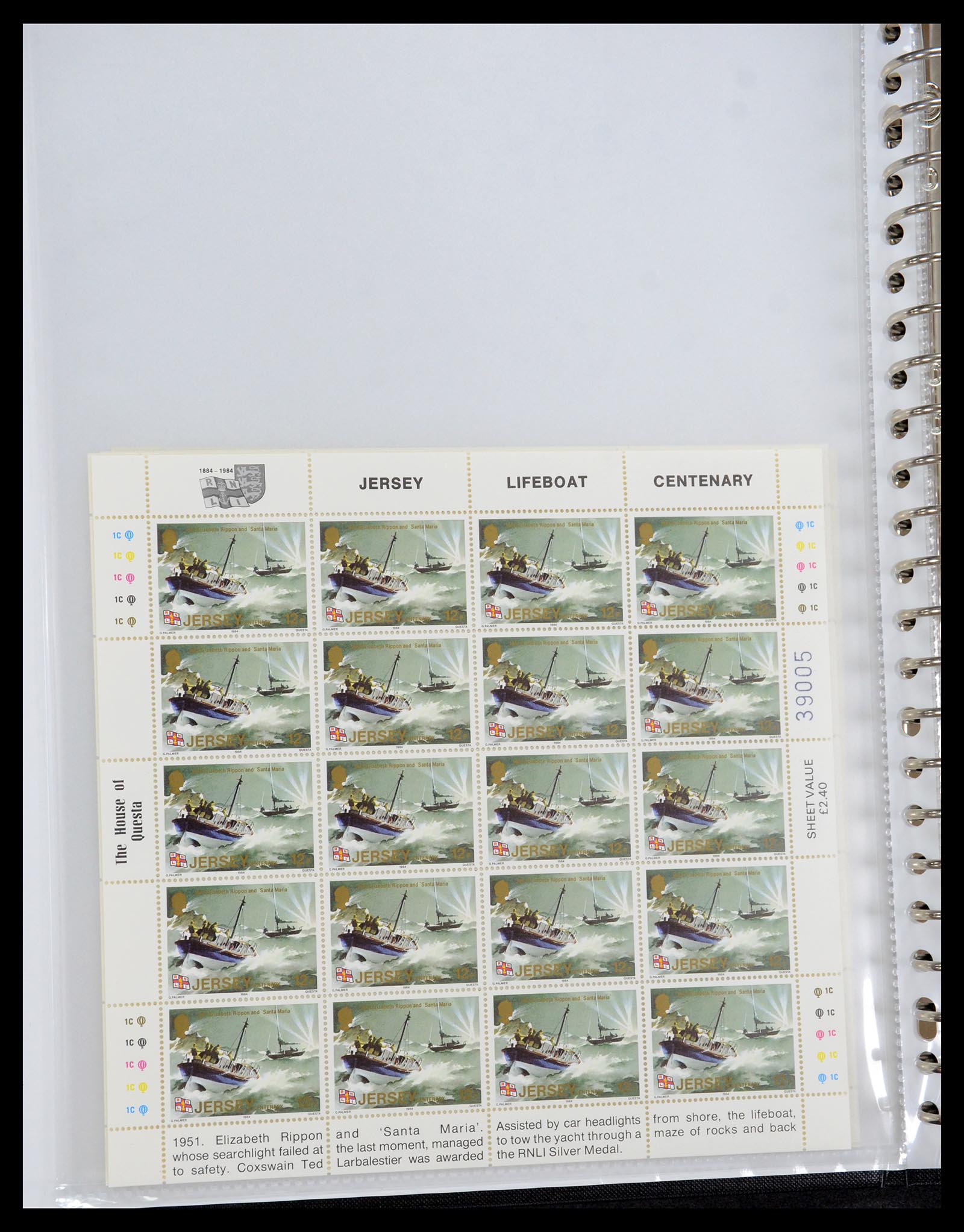 35537 257 - Stamp Collection 35537 Jersey 1941-2016!