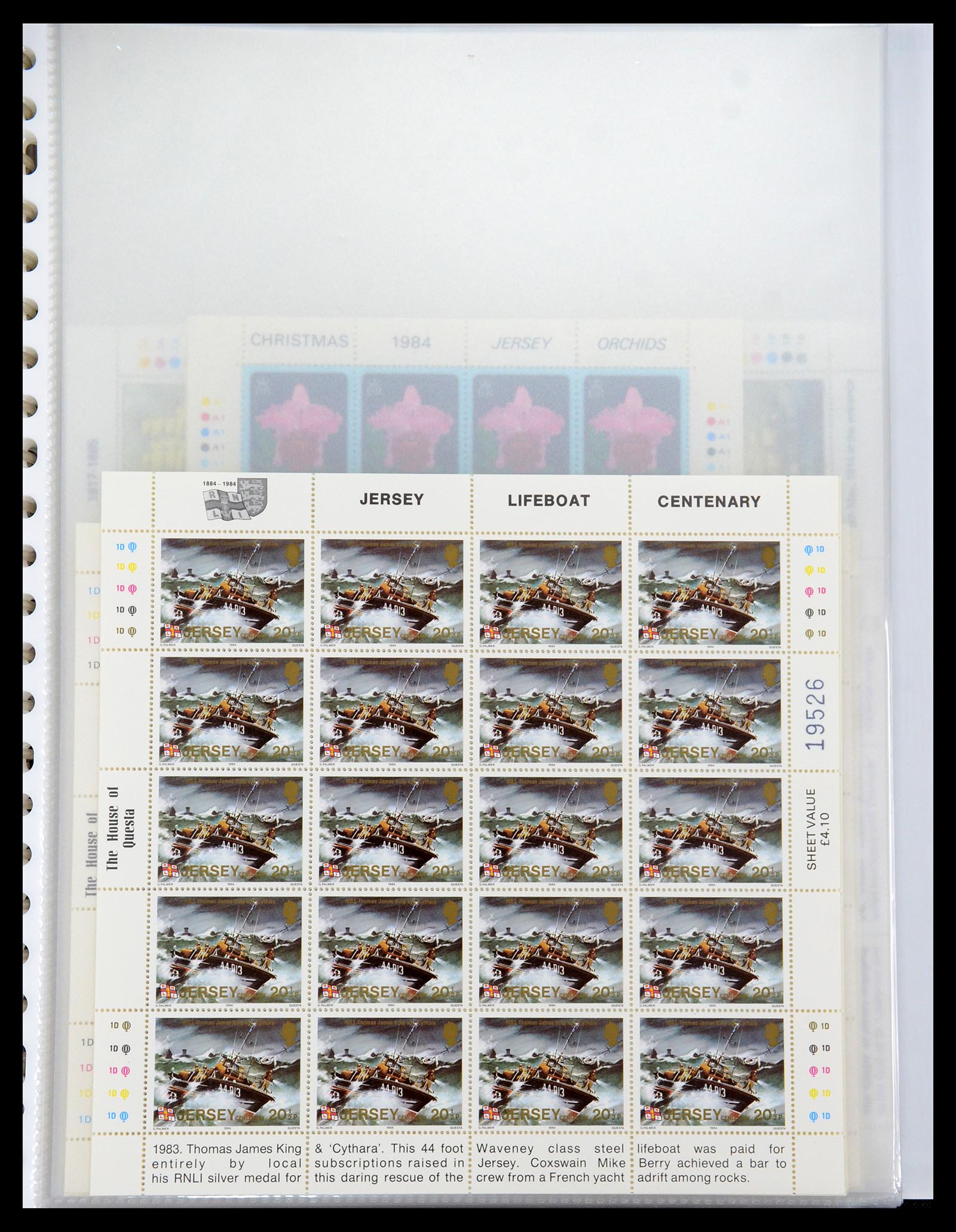 35537 258 - Stamp Collection 35537 Jersey 1941-2016!
